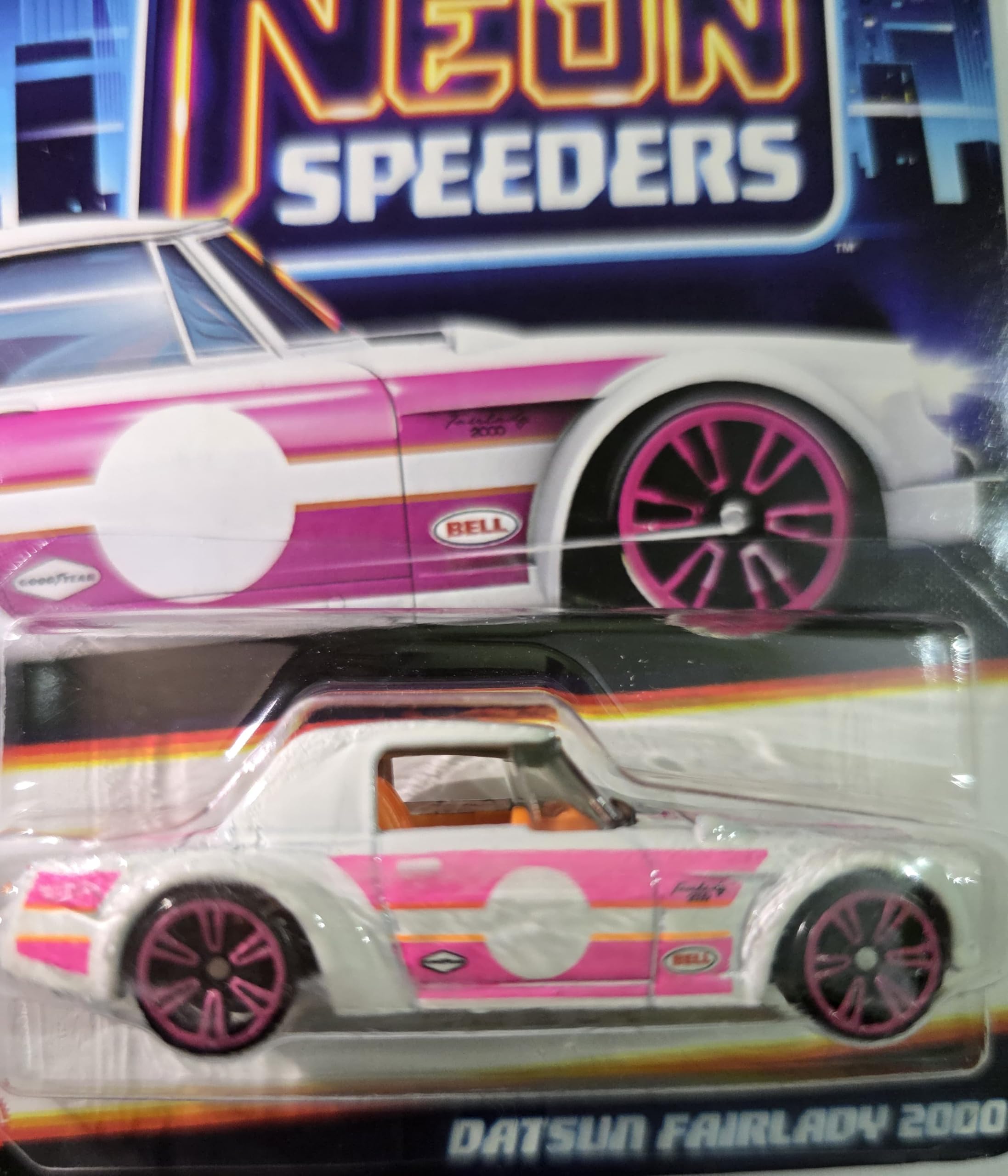Neon Speeders Datsun Fairlady 2000 (Neon White) HW Limited,Rare