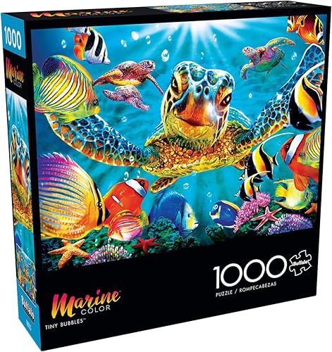 Buffalo Games - Tiny Bubbles - Rompecabezas de 1000 piezas