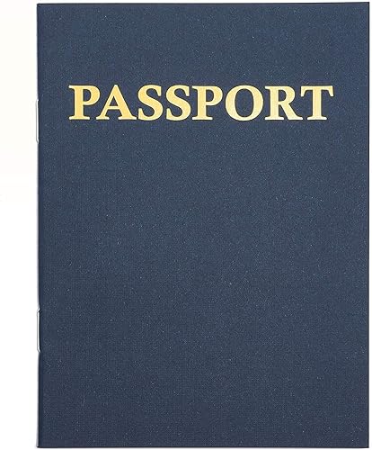 Miniatura 4 de Bright Creations Juego de libro de pasaporte para niños con calcomanías, paquete de 12, cuadernos de 5.6 x 4.2 pulgadas, pasaportes en blanco y