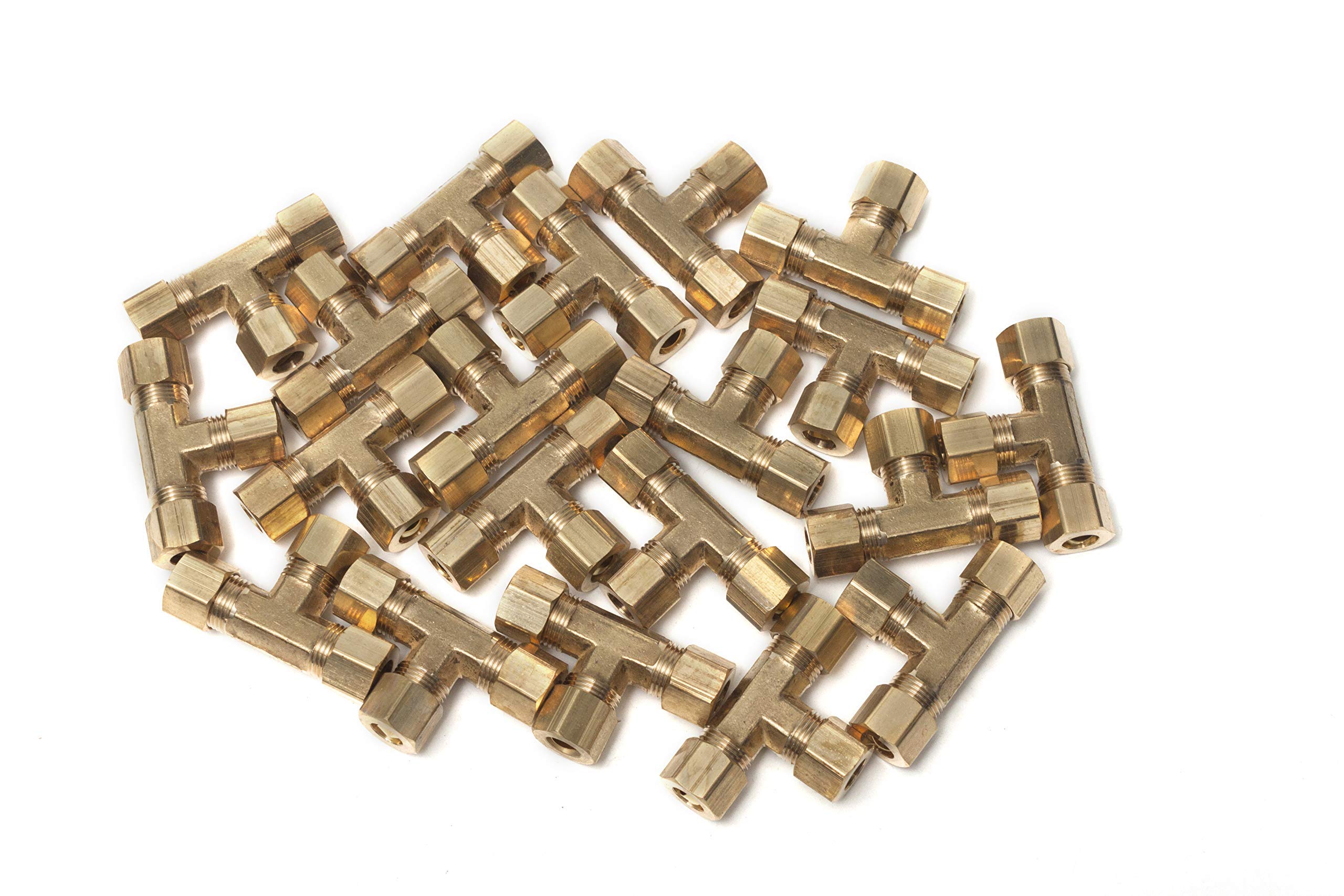 Set Di 10 Raccordi A Compressione In Ottone Per Tubi Freno E - Foto 8