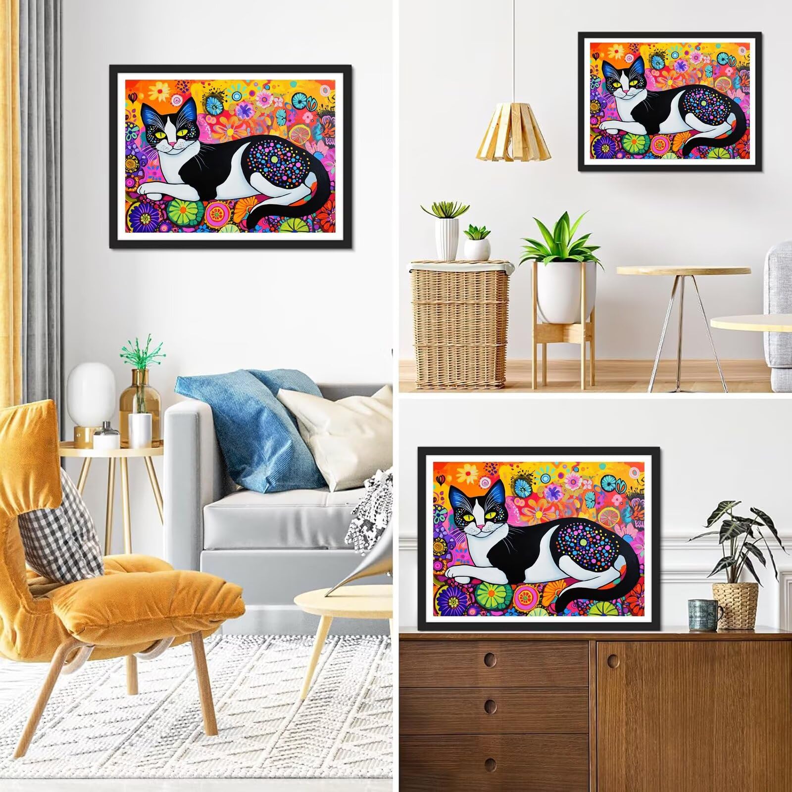 Flower Diamond Art, zestawy do malowania diamentami 5D dla dorosłych 61 x