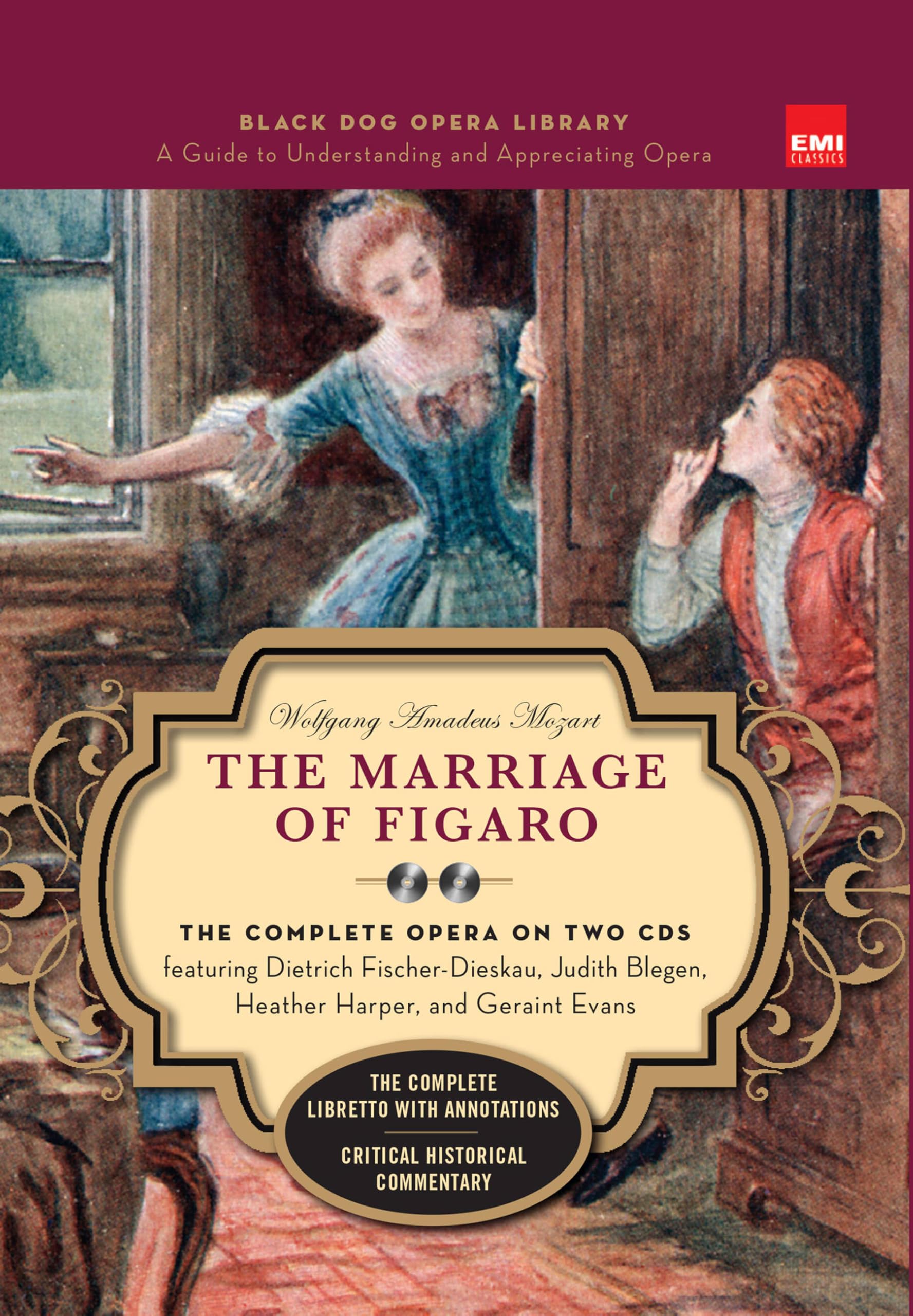 The Marriage Of Figaro (Book And CDs): The Complete Opera on Two CDs (Black Dog