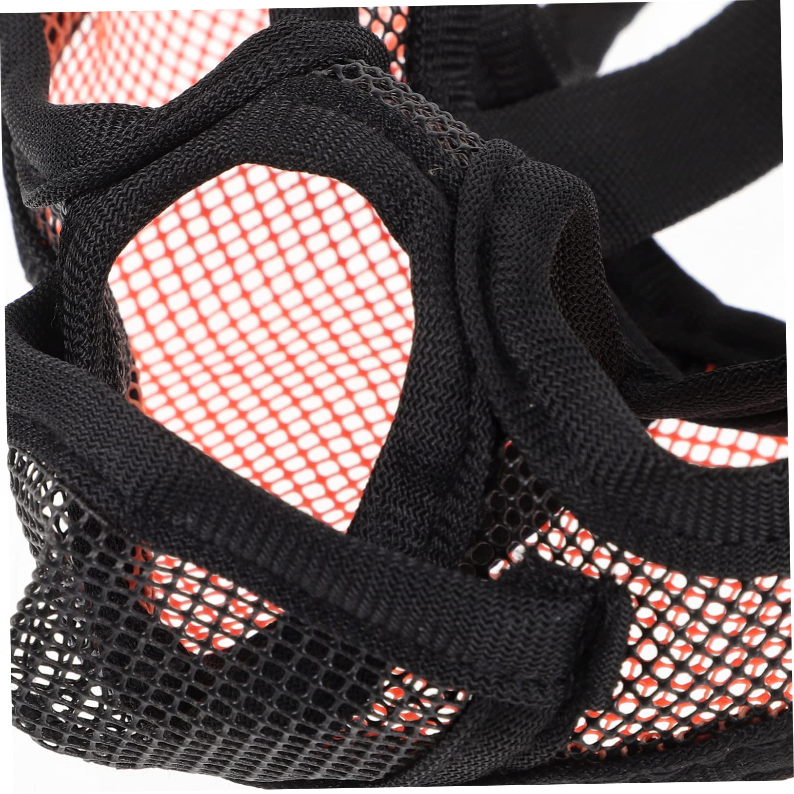 Toddmomy 4pièces Muselière pour Chien à Museau Court Muselière Respirante Maille pour Empêcher Aboiements Et Morsures Accessoire Confortable pour Chiens