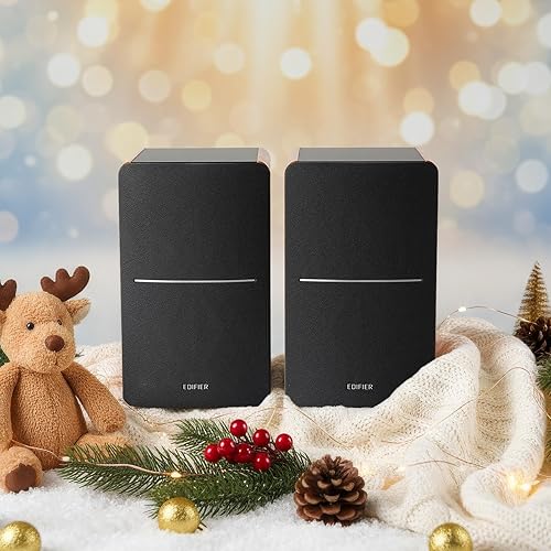 Miniatura 5 de Edifier R1280Ts - Altavoces de estantería con alimentación, monitores activos estéreo de campo cercano 2.0 - Altavoz de monitor de estudio - 42