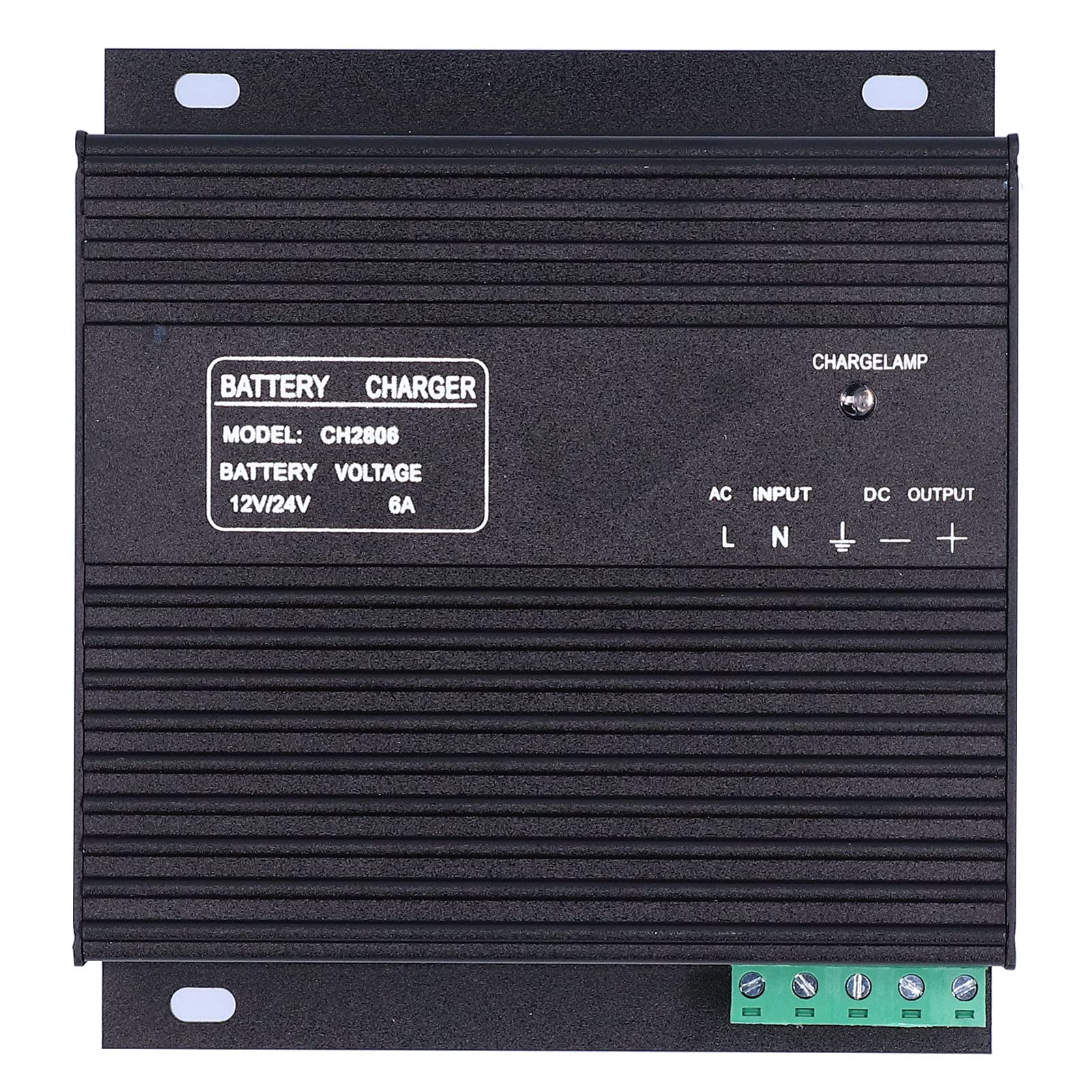 ViaGasaFamido Caricatore della Batteria Intelligente DC12V/24V, Generatore Manutentore Automatico Genset Intelligent Battery Caricatore per Motociclette Automobilistiche Automobilistiche