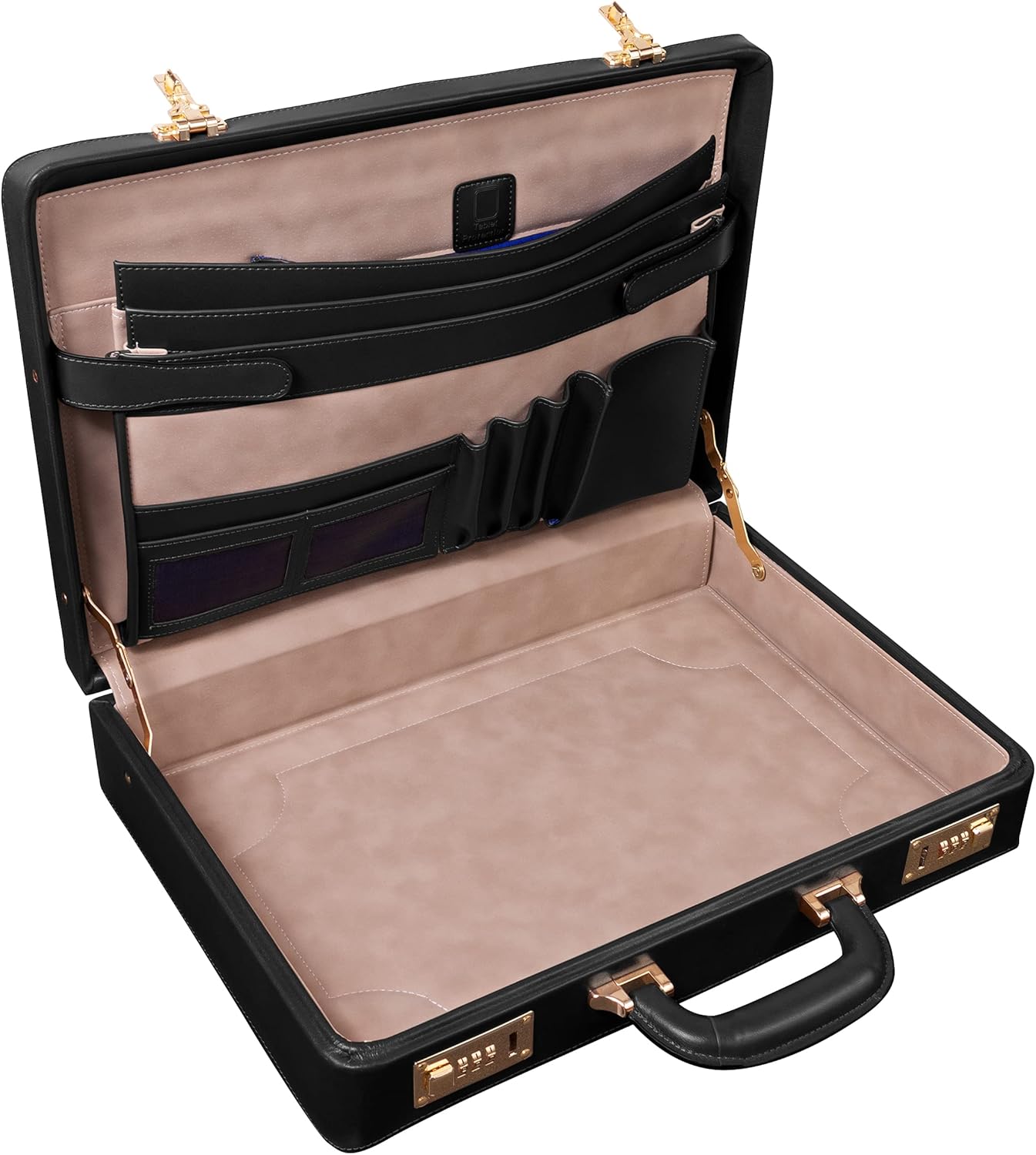 McKlein LAWSON, Leather 3.5" Laptop/Computer & Tablet Business Briefcase Attaché Bag Case, Men Women Laptop Briefcase, Laptop Compartment bag, Tablet Pocket bag, Business Bags, Travel Cases