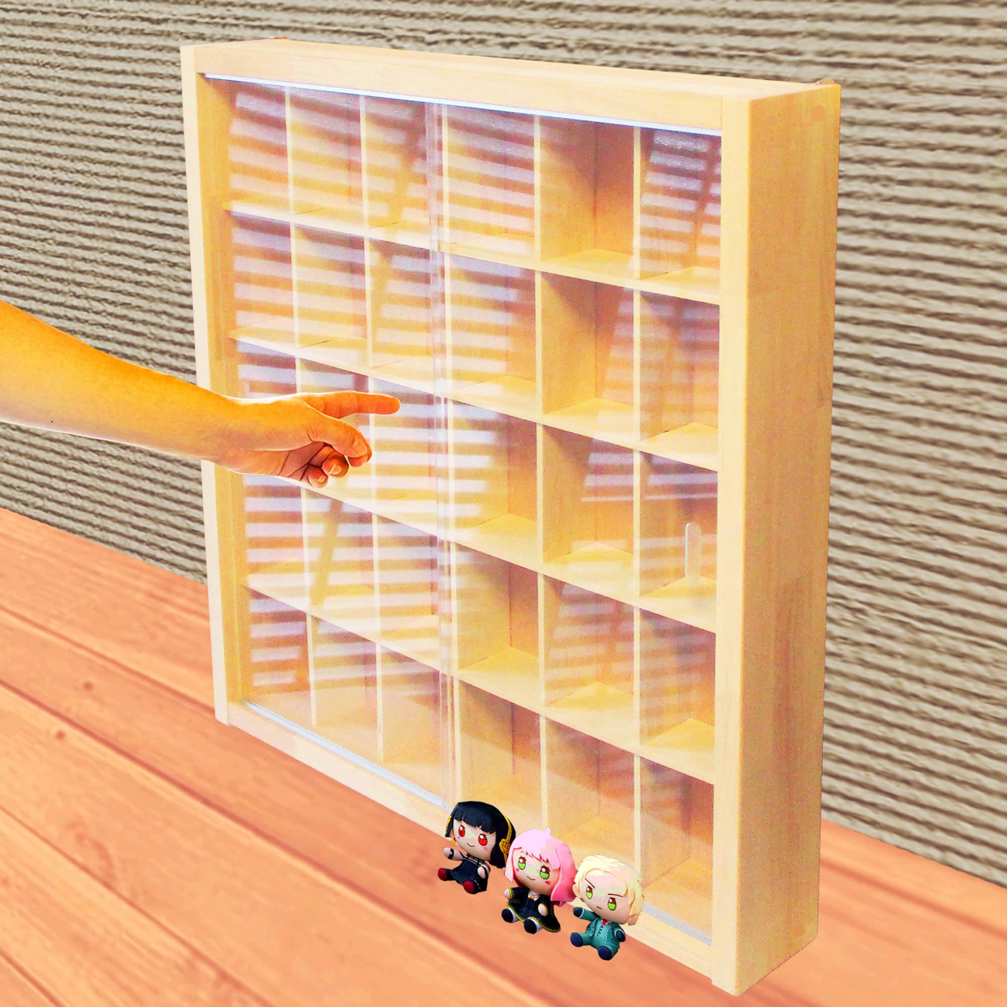 フィギュア コレクションケース ３０マス アクリル障子付 ホワイト色塗装 日本製 Amazon.co.jp: フィギュア コレクション ディスプレイ ケース