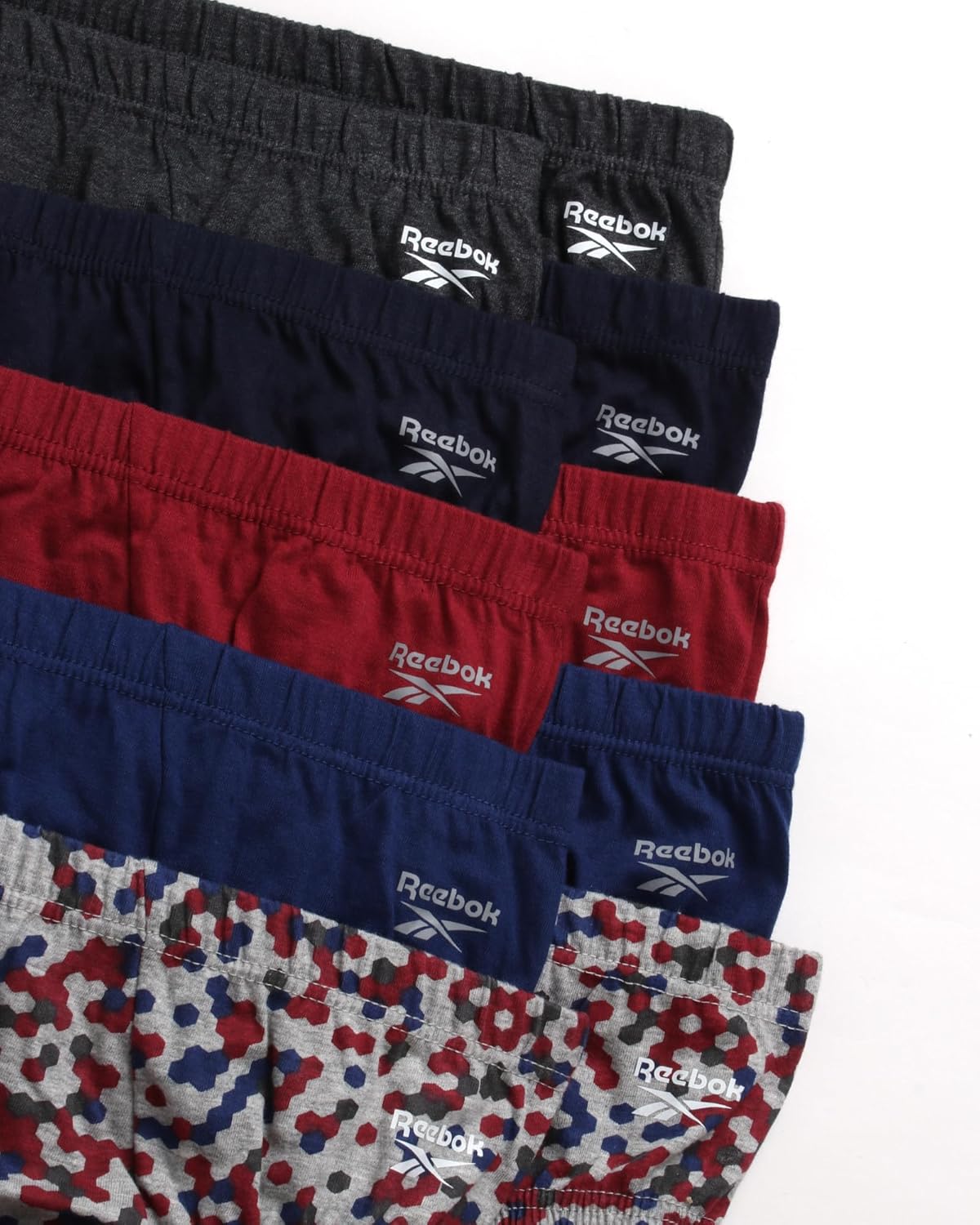 Reebok Mens Low Rise Briefs - 10 Pack Soft Mens Cotton Underwear Briefs with Supportive Contour Pouch for Everyday Wear - Image 3