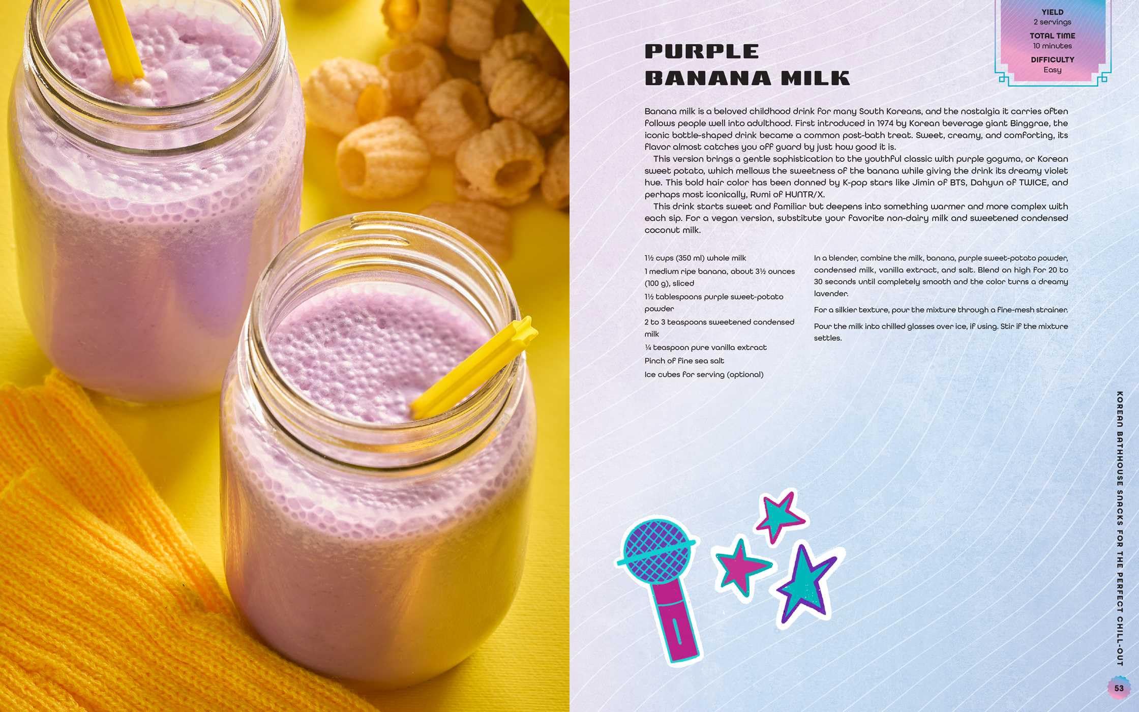 The K-pop Kitchen: Korean Recipes and Idol Fun Facts for Fans of Kpop Demon Hunters, Blackpink, Bts, and More