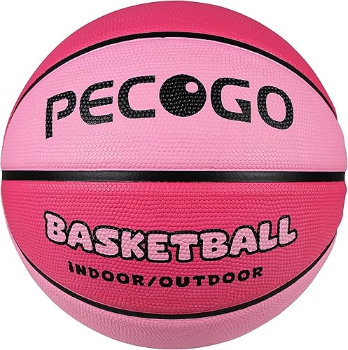 Miniatura 19 de Balón de baloncesto de goma oficial para interiores y exteriores, para hombres, tamaño 3/4/5/6/7 para niños, jóvenes, adolescentes, niños y niñas,