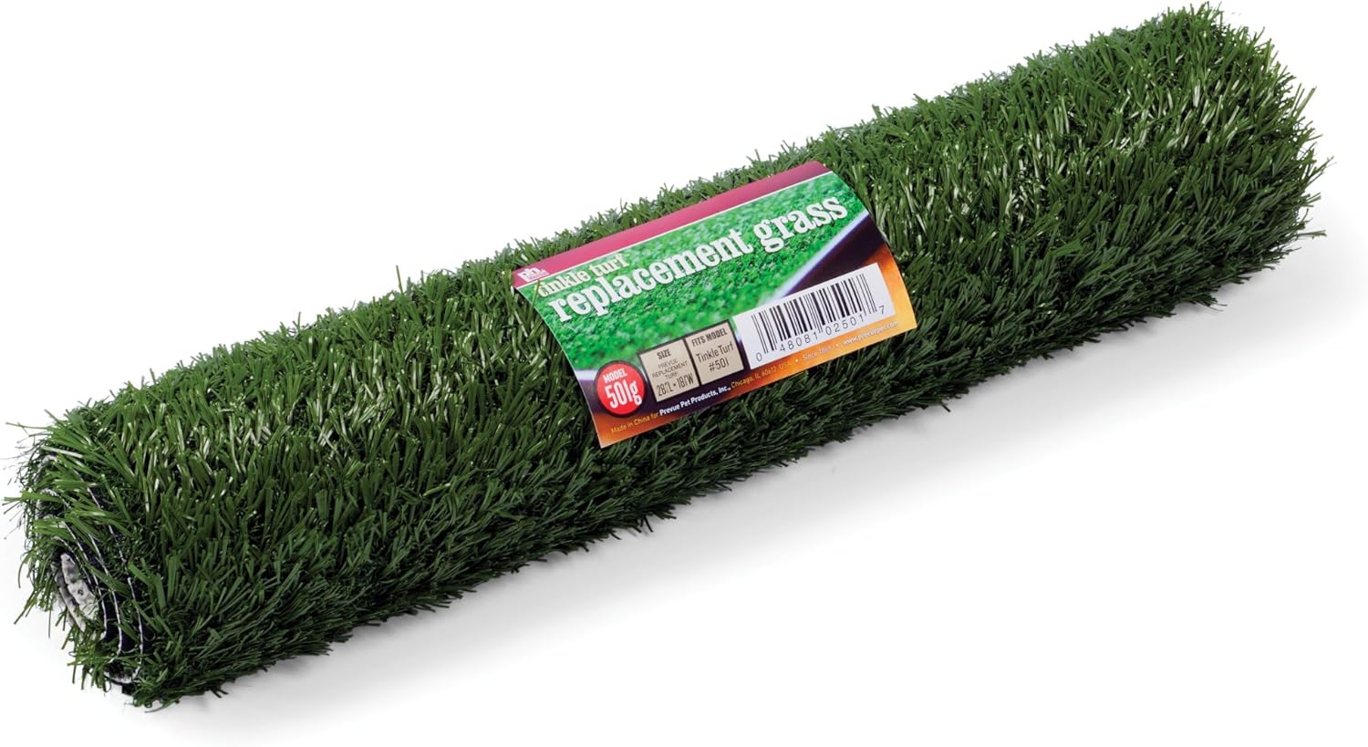 Prevue Pet Products Replacement Tinkle Turf Pee Patch for Item 501- Realistic Grass Potty Pad, Washable Artificial Grass Mat Replacement for Tray, for Indoor or Outdoor Use - Medium Dogs
