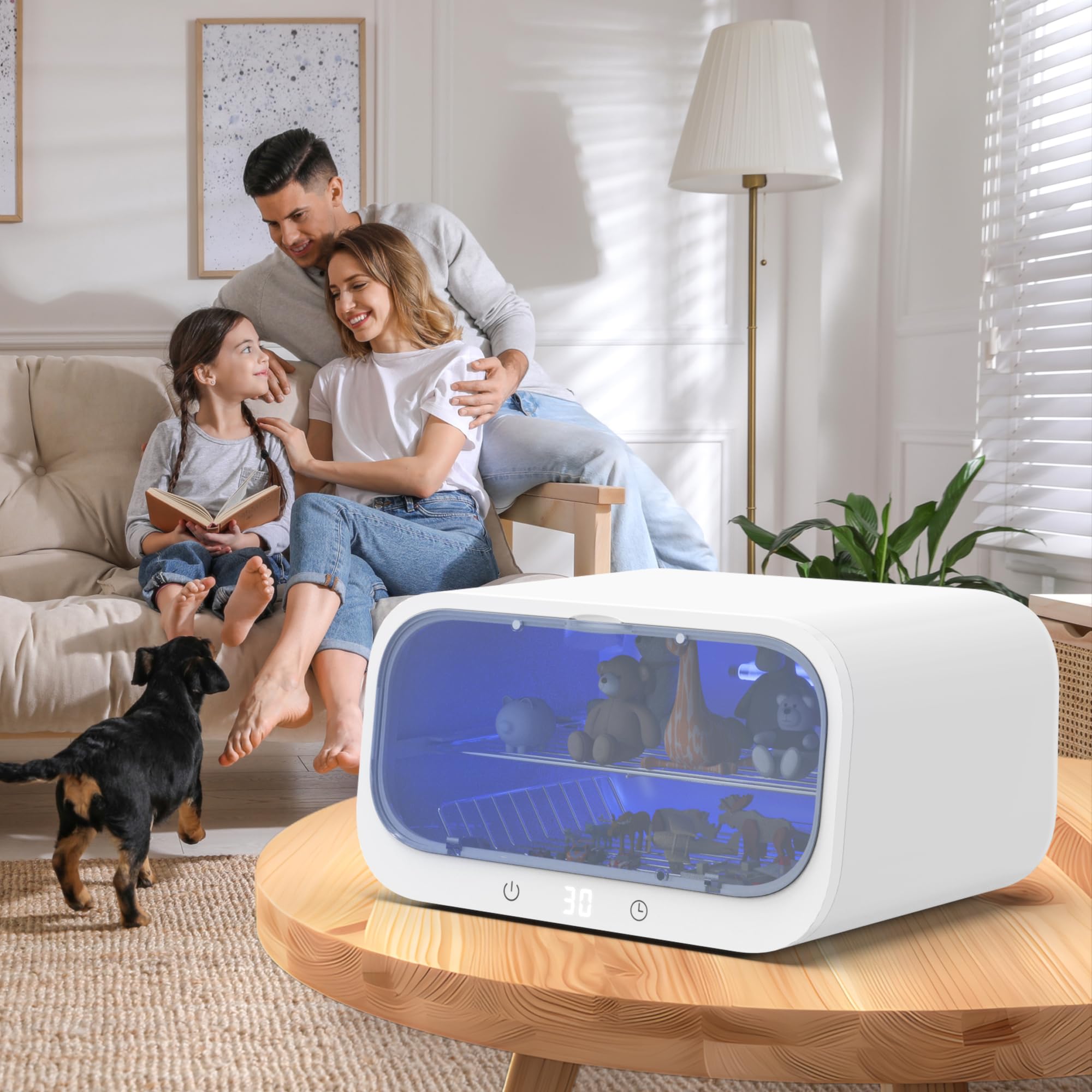 Scatola sterilizzatrice UV per strumenti per unghie, grande capacità, 12 l, armadietto sterilizzatore professionale a doppio strato per estetisti, barbieri, saloni e spa, armadietto di pulizia
