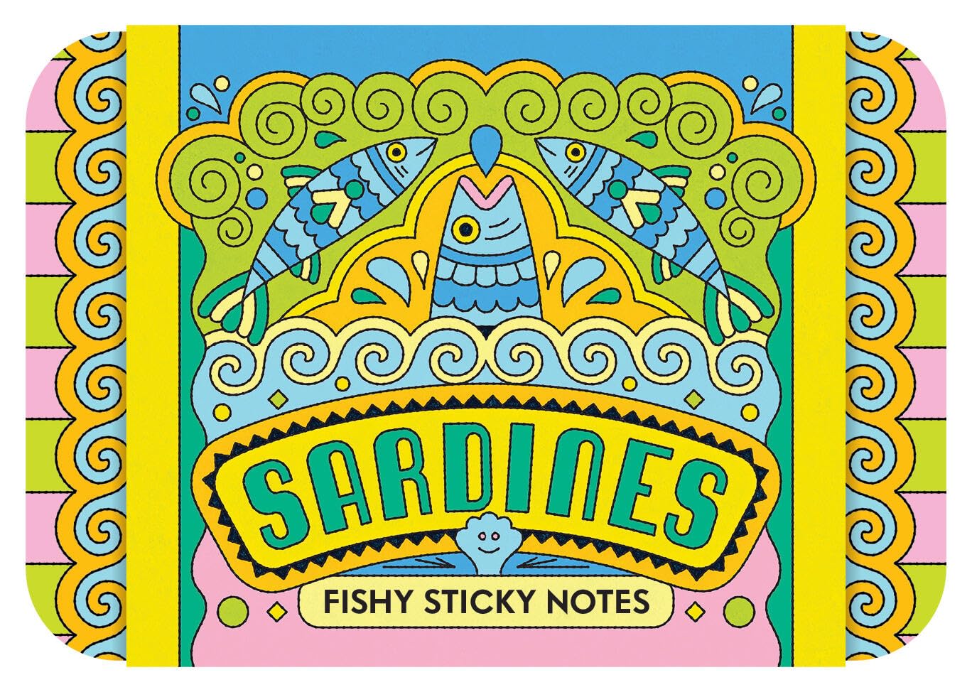 Sardines Fishy Sticky Notes by Chronicle Books (Other printed item)