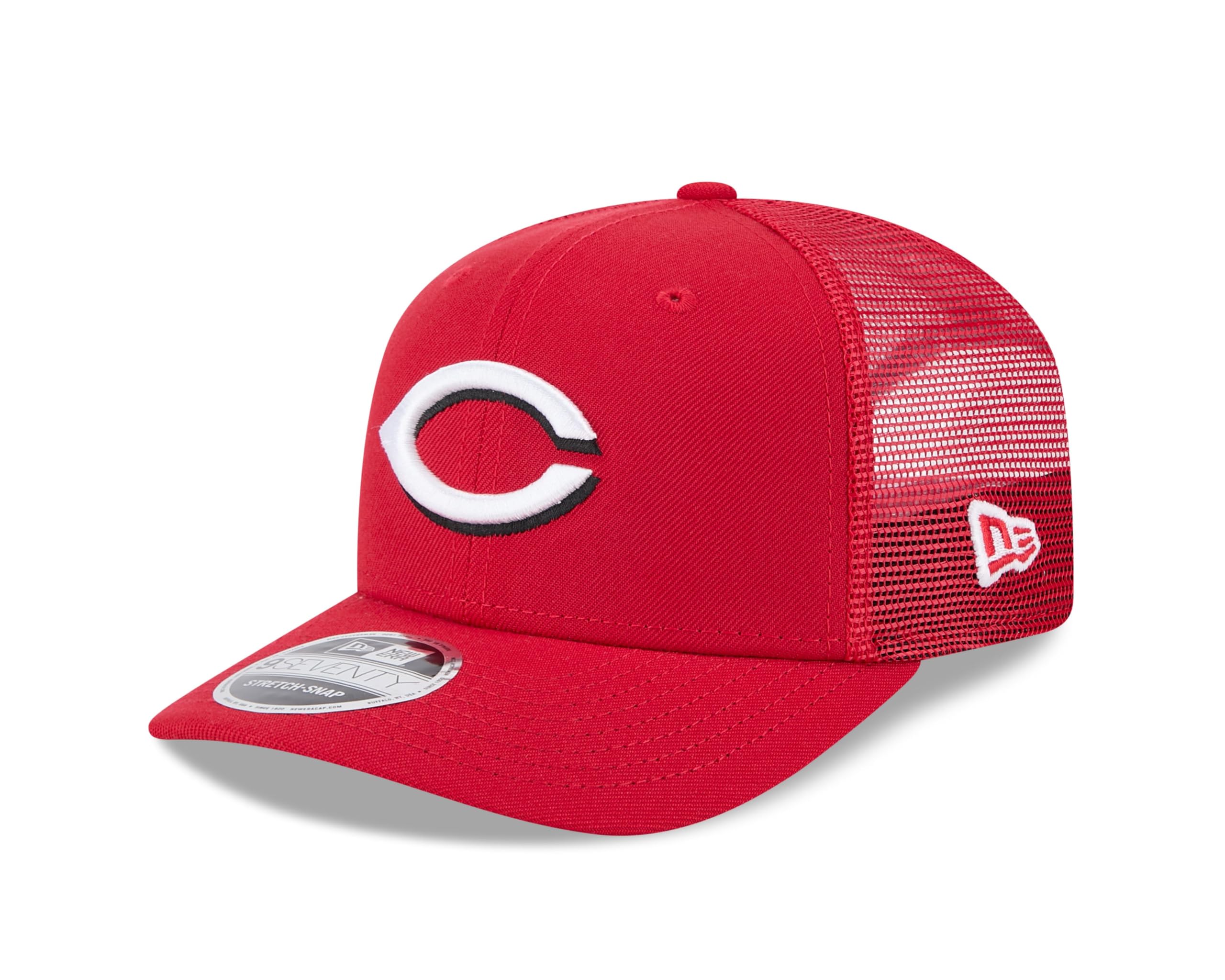New Era Cincinnati Reds 9Seventy Stretch-Snap MLB Trucker Cap Red
