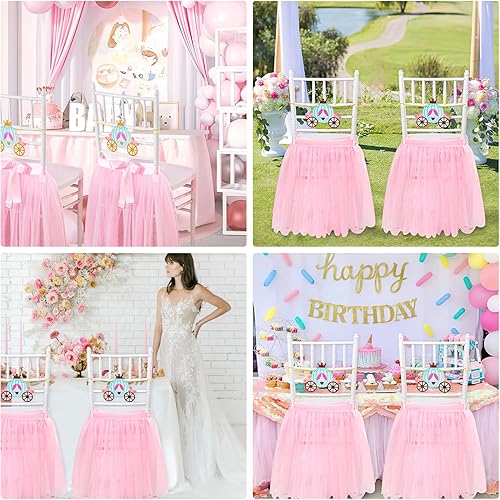 Miniatura 5 de Falda de mesa dorada de 14 pies para mesa redonda rectangular cuadrada con purpurina para decoración de fiestas, bodas, cumpleaños