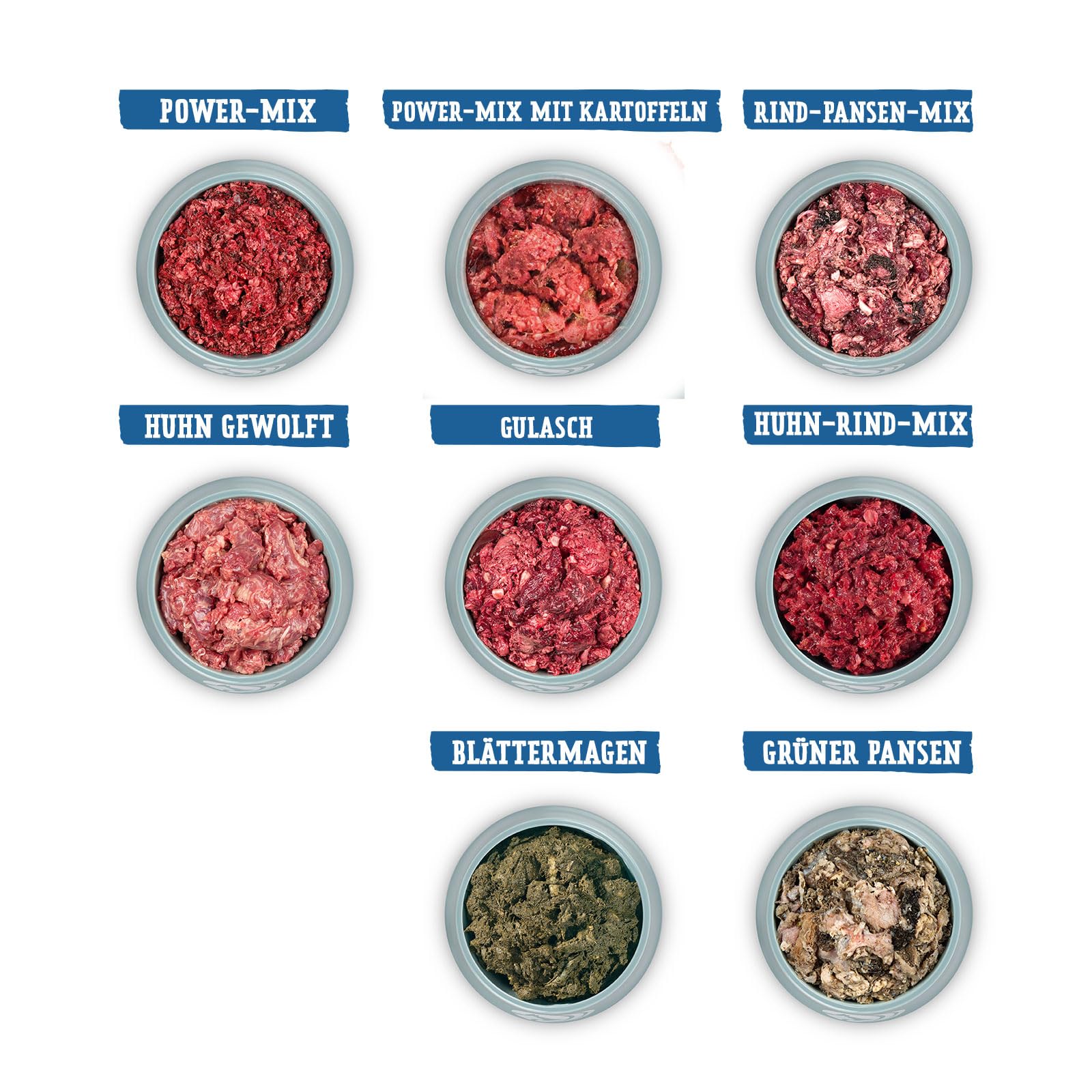 Barf Highlight-Paket | 12 kg hochwertiges Barf Hundefutter mit Rind & Huhn | Natürlich & ohne Zusatzstoffe | Perfekt für eine artgerechte Ernährung | Made in Germany