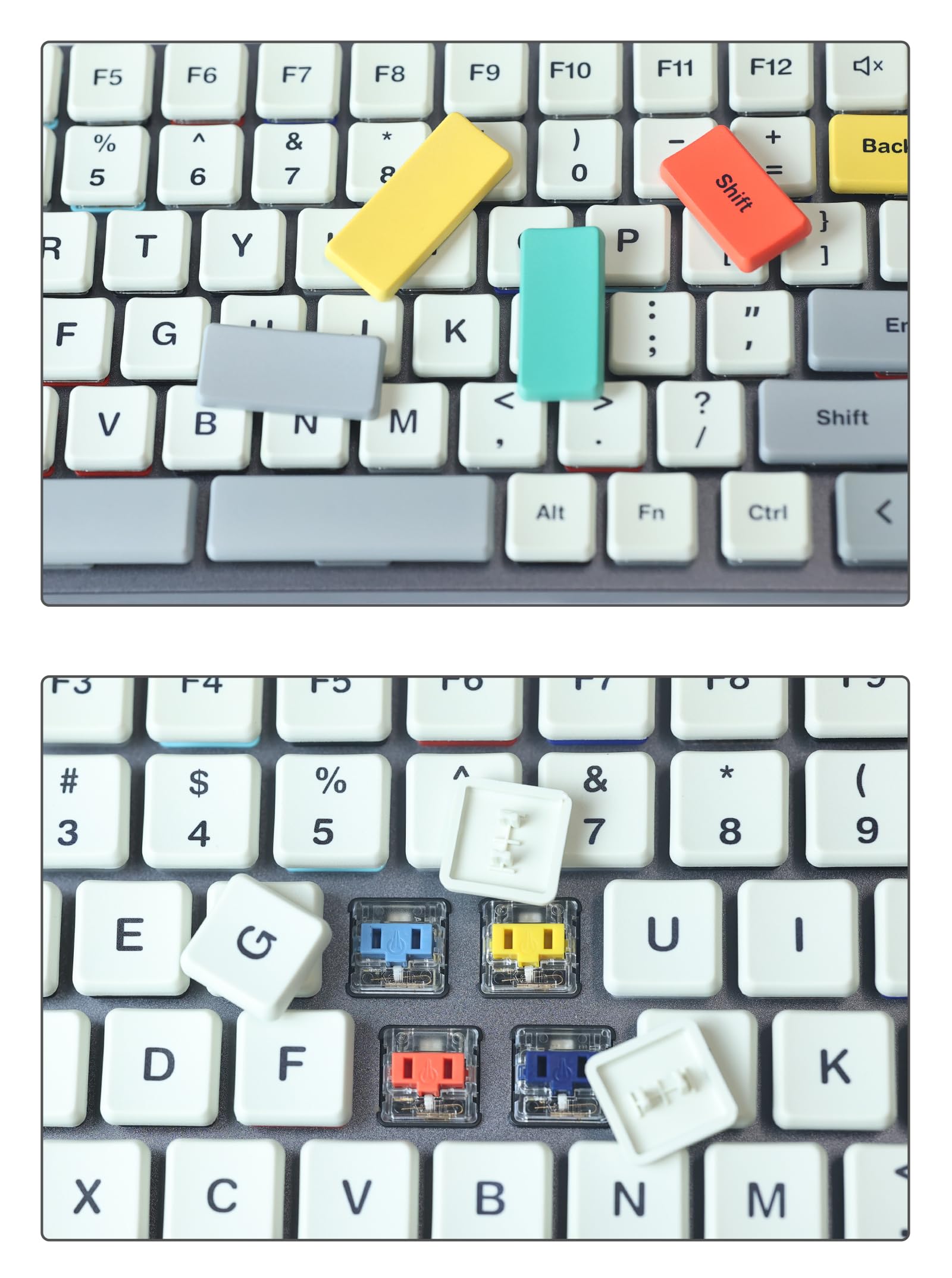 Amazon.com: Chocfox-Fans Keycaps Low Profile PBT Keycaps for Kailh