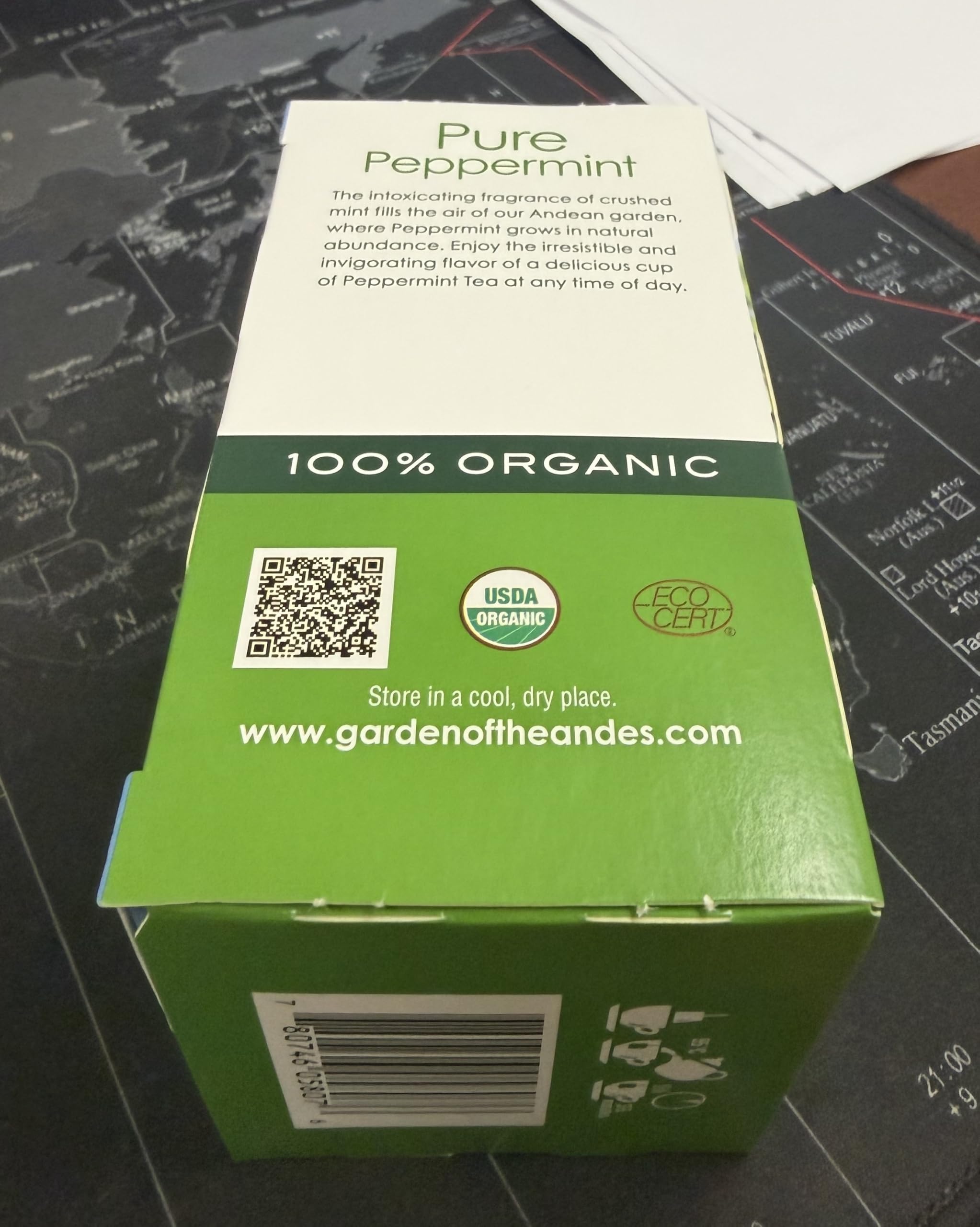 Amazon.com : Garden of the Andes Organic Decaf Peppermint Hot Tea