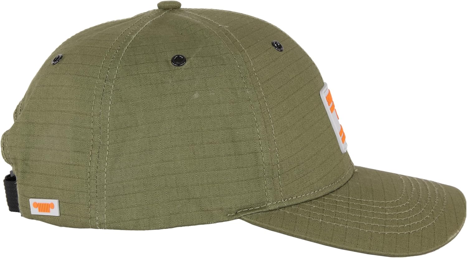 Jeep Since 1941 "There's Only One Rubber Patch Logo 6 Panel Mid Profile Trucker Hat Dad Cap - Image 5