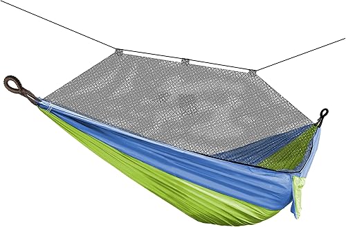 Bliss Hammocks BH-406XLS-N-MM Hamaca en una bolsa con mosquitera y correas ajustables para árboles, 54 pulgadas de ancho, resistente a la intemperie