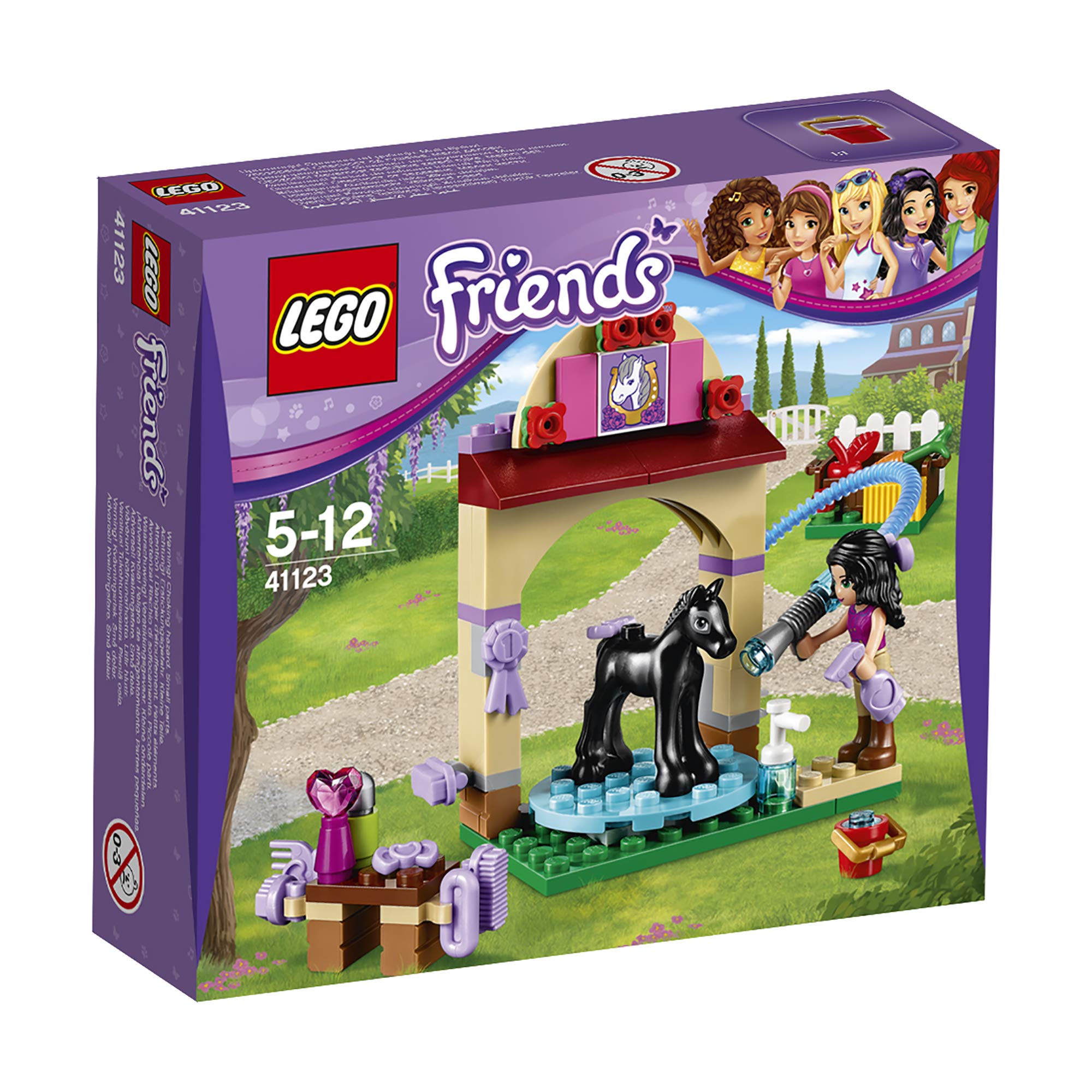 Amazon.co.jp: レゴ (LEGO) フレンズ 子馬のシャワー 41123 : おもちゃ