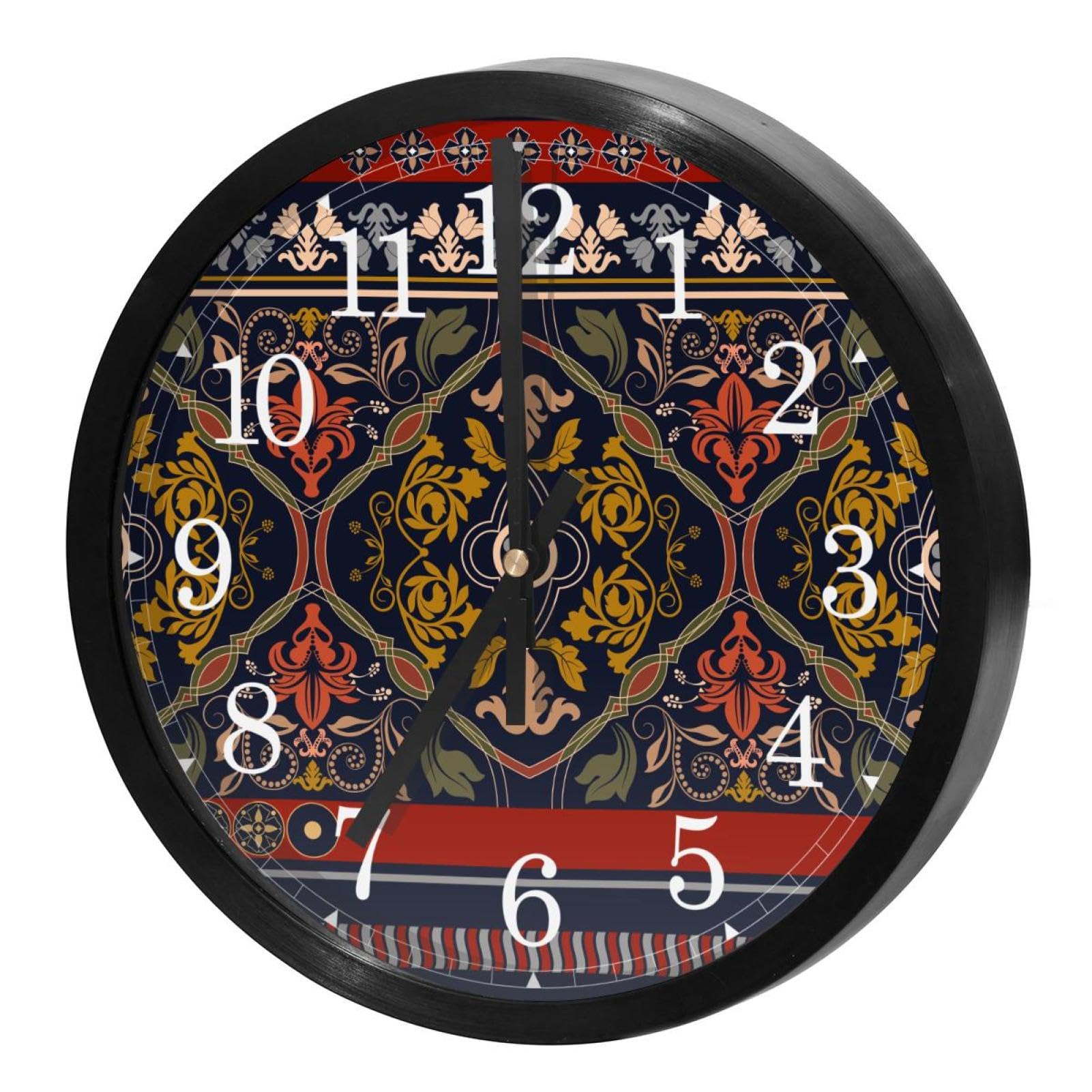Horloge murale silencieuse sans tic-tac à quartz pour le bureau