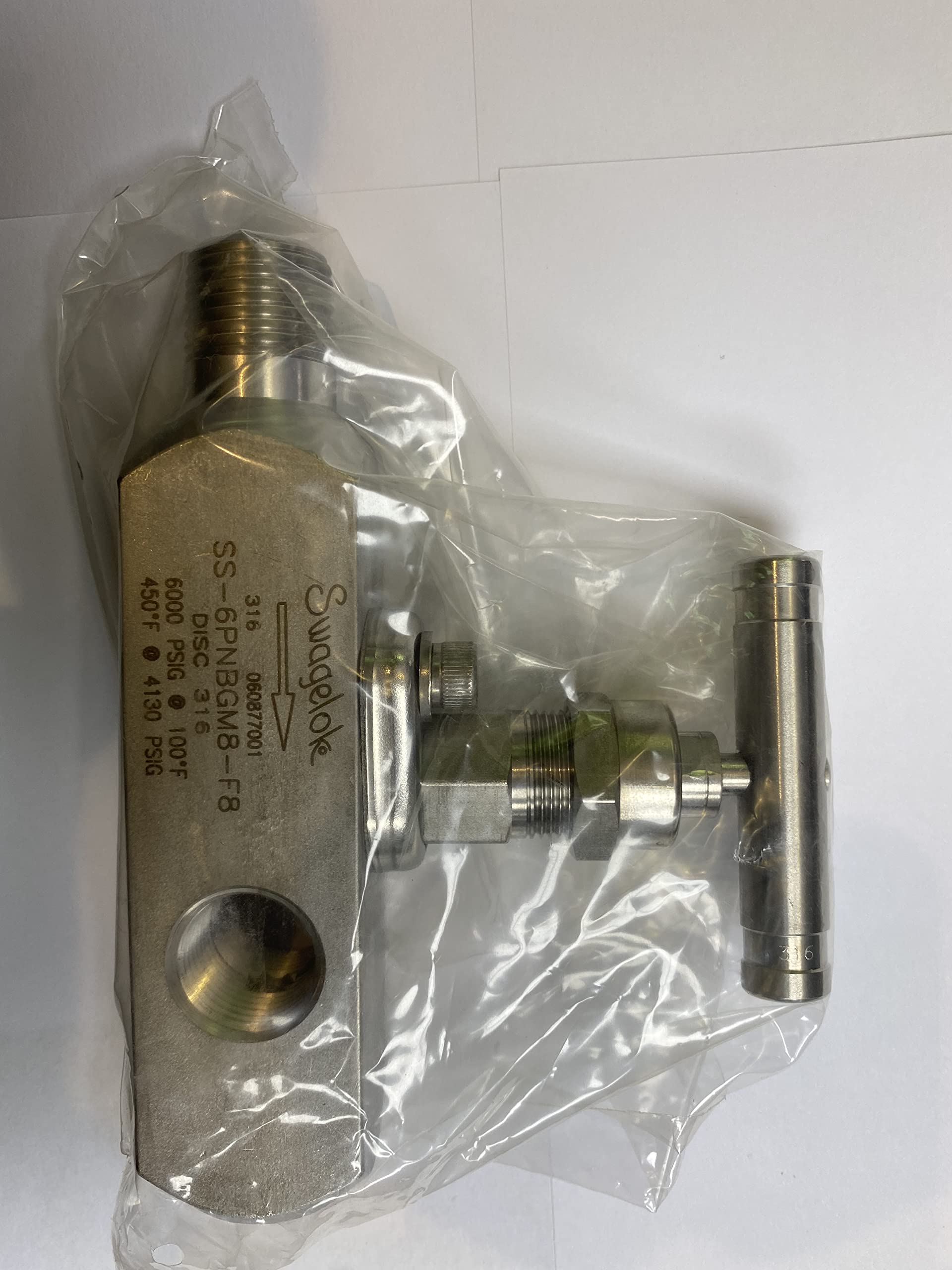 Buy SS6PNBGM8F8 Swagelok Stainless Steel Screwed Gauge