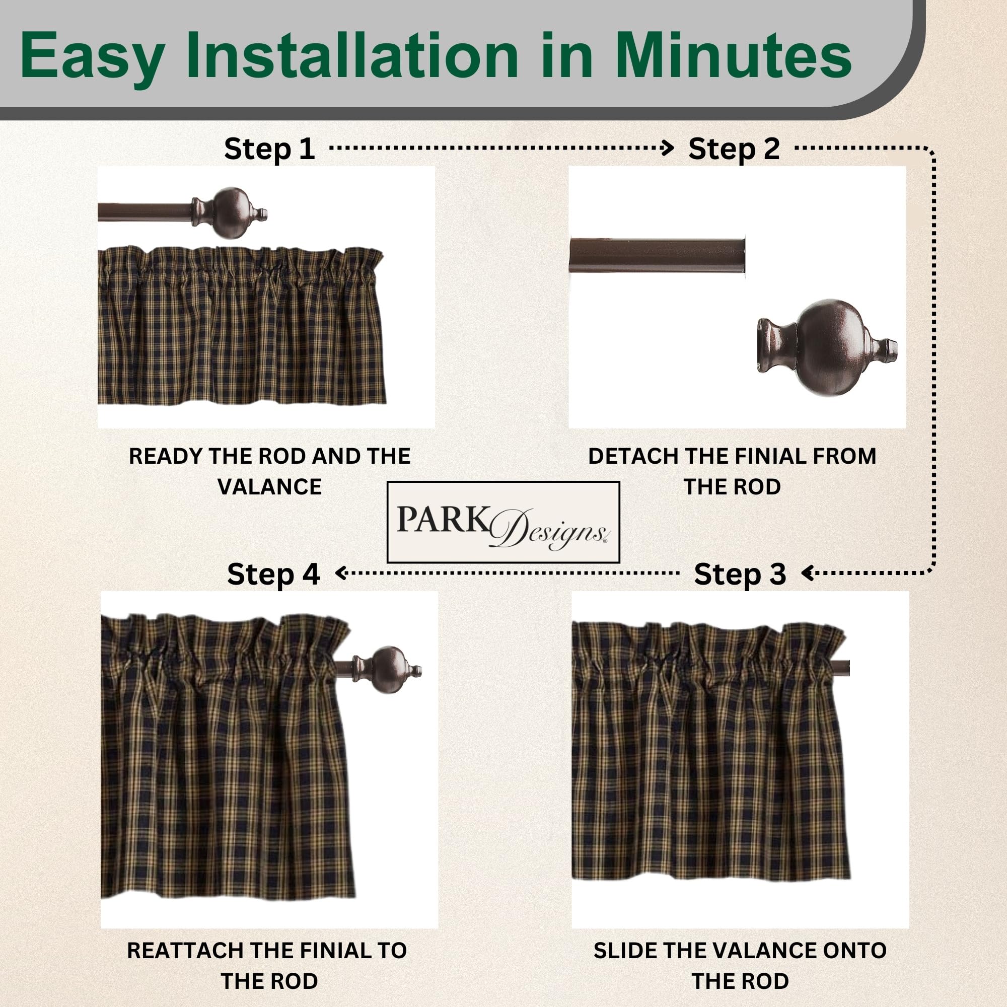 Amazon.com: Park Designs: Valance