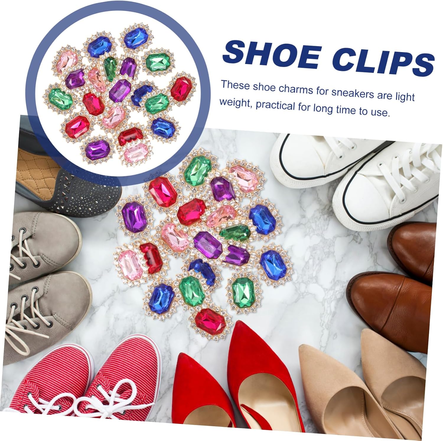 Shoelace Accessories Shoe Clips Shoe Charms Shoe Bling Shoelace Charms Shoelace Rhinestone Clips