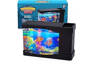 Play Learn Mini Aquarium: Virtual Ocean Toy in Motion Lamp
