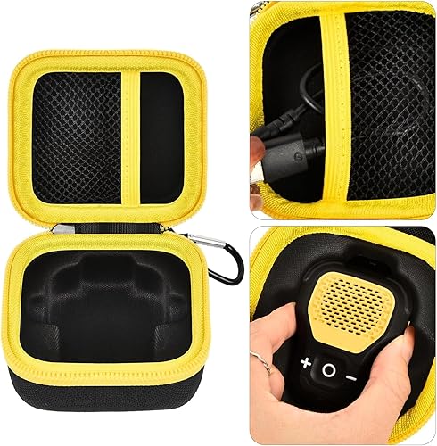 Miniatura 4 de Comecase Funda compatible con altavoz Bluetooth portátil DEWALT, con clip magnético, inalámbrico, portátil, bolsa de almacenamiento (solo caja)