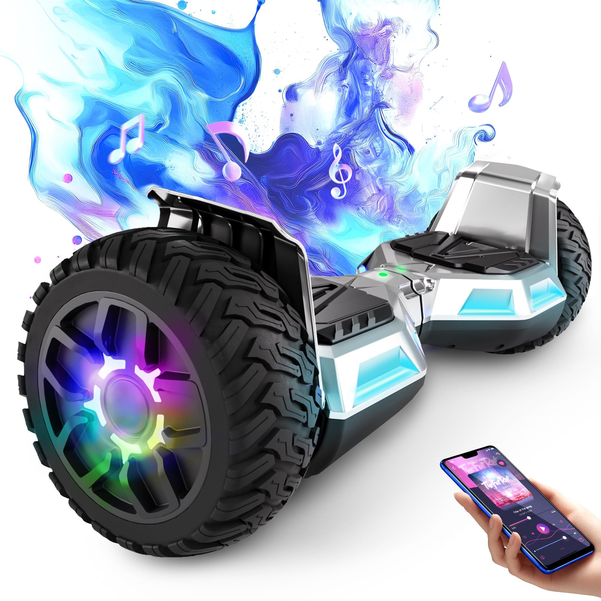 Test du hoverboard tout terrain RCB 8, 5