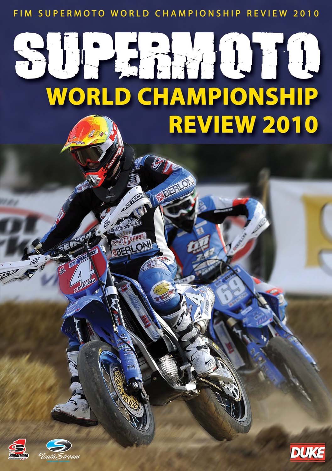 Supermoto World Championship Review 2010 aprende técnicas de derrape y pilotaje
