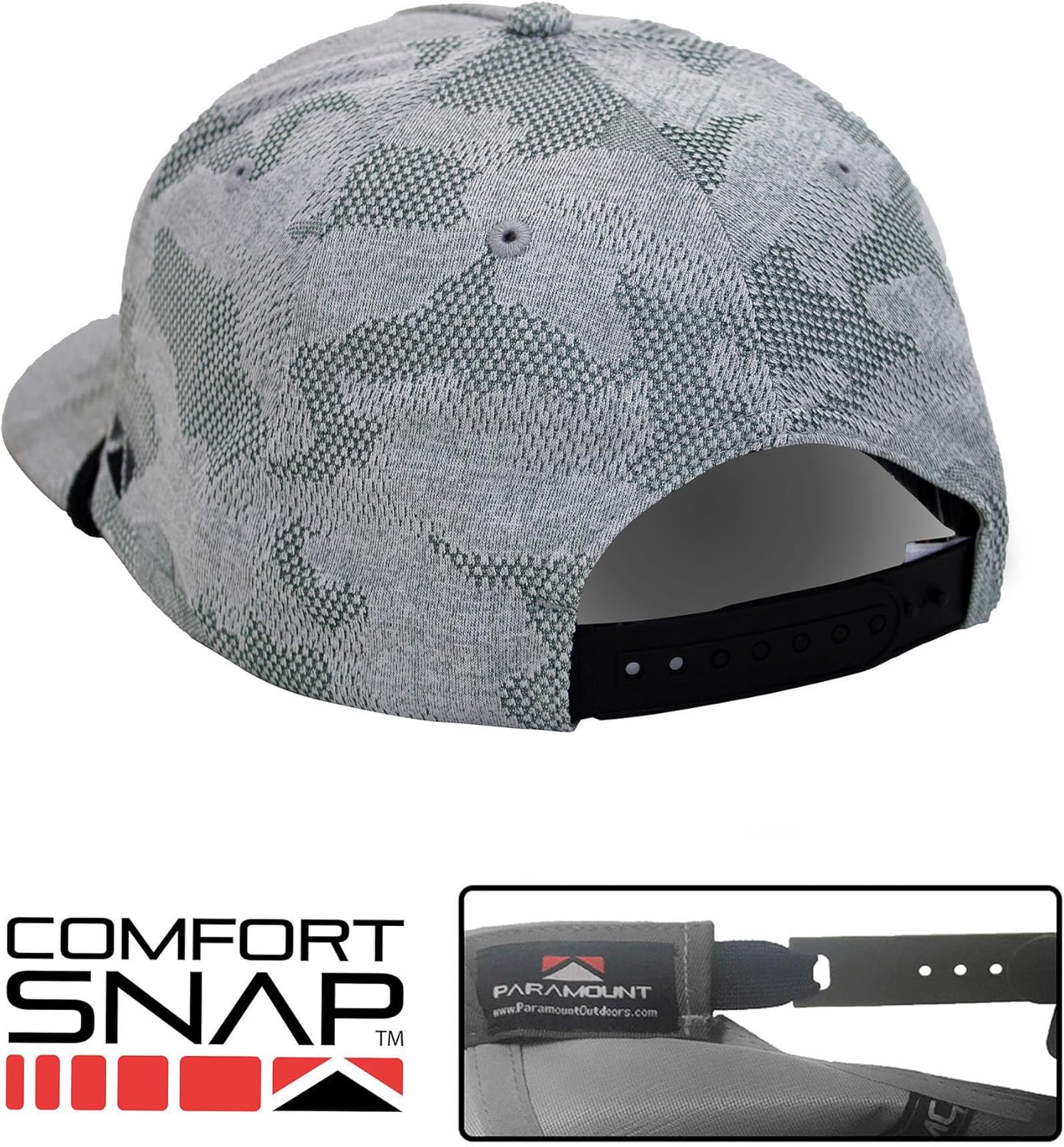 Paramount Outdoors Sunset Bear 5-Panel Performance Trucker hat Style Rope Cap with Comfort Snapback - Image 3