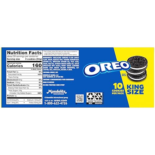 Miniatura 31 de Galletas de doble relleno OREO Chocolate, Tamaño Familiar, Paquetes de 3