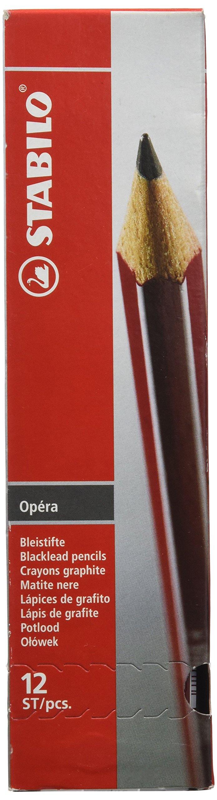 Crayon Papier-Opéra Lotx12 Crayons Graphite Mine 2B