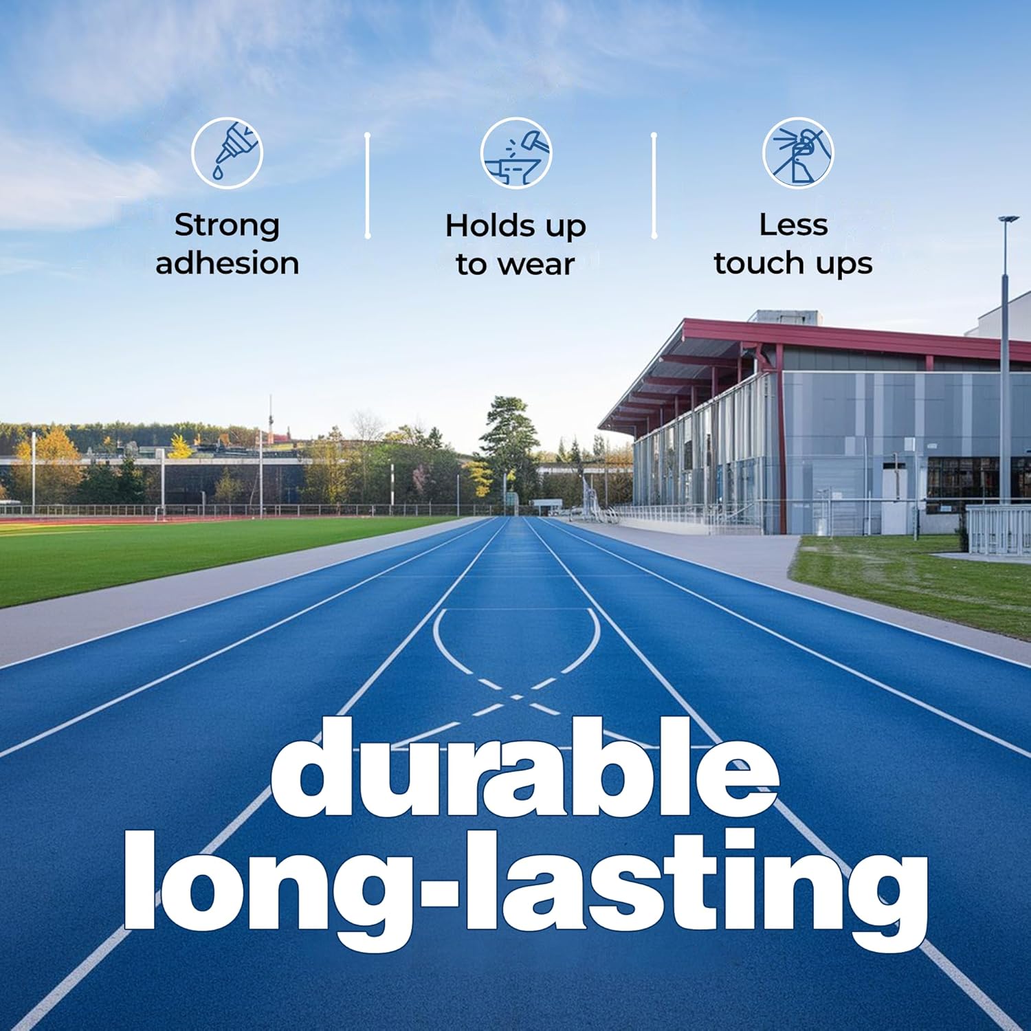 Fox Valley Athletic Hot Orange Field Marking Spray Paint — 18 oz (Pack of 12), Easy-to-Use Water-Based Grass and Turf Field Marking Paint — Ideal for Tennis, Basketball Courts and Athletic Fields