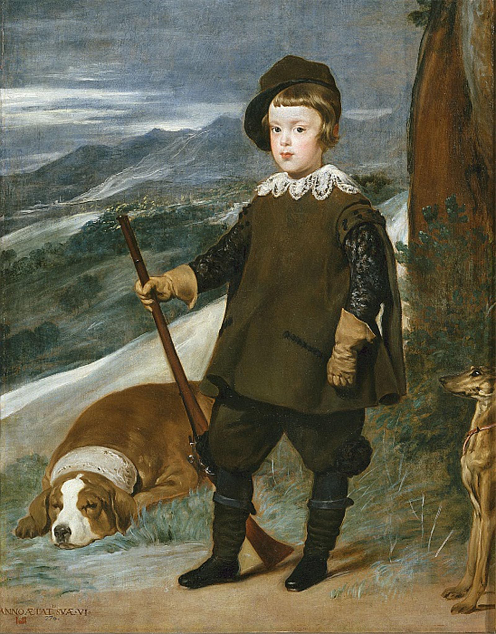 Tableau Toile Velazquez pour habiller un grand mur vide avec élégance