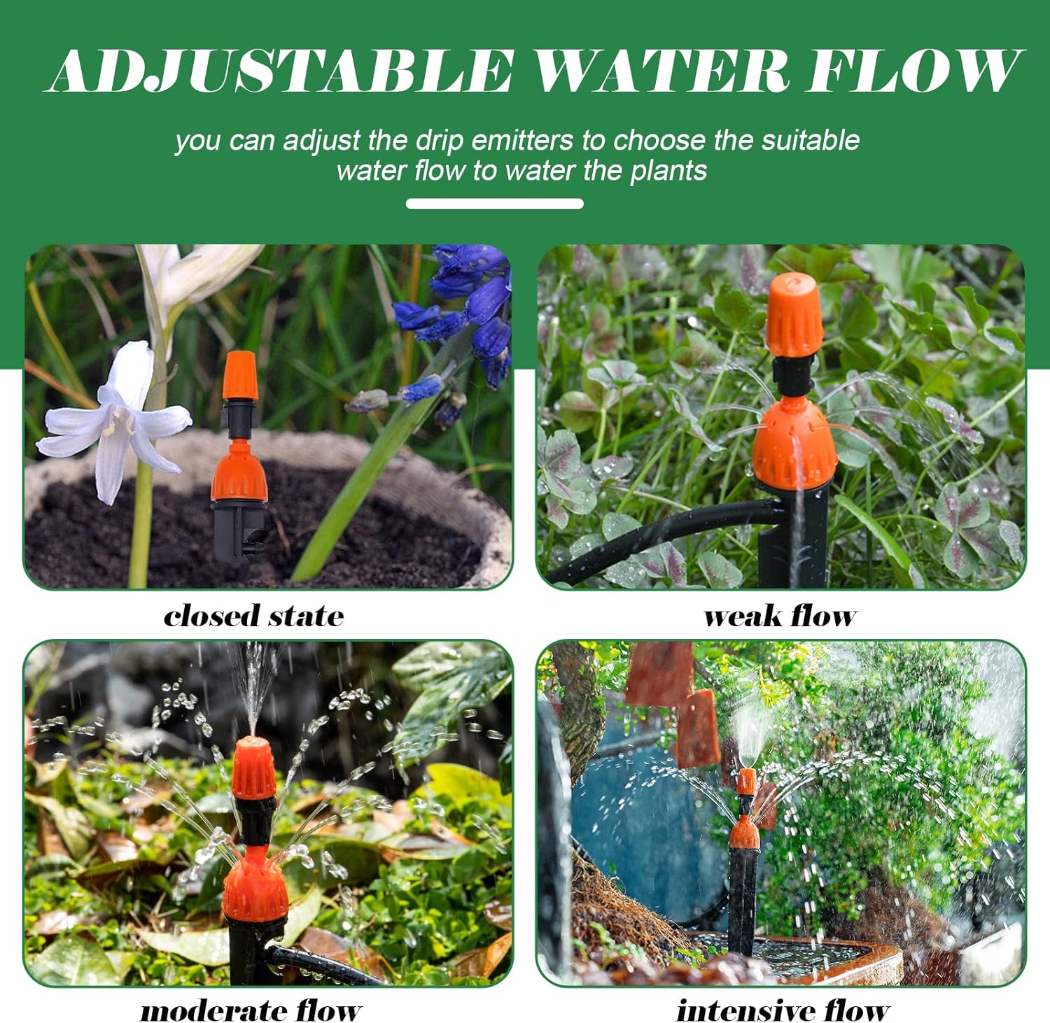 10 PCS Drip Irrigation Kit Water Irrigation Drippers Atomization