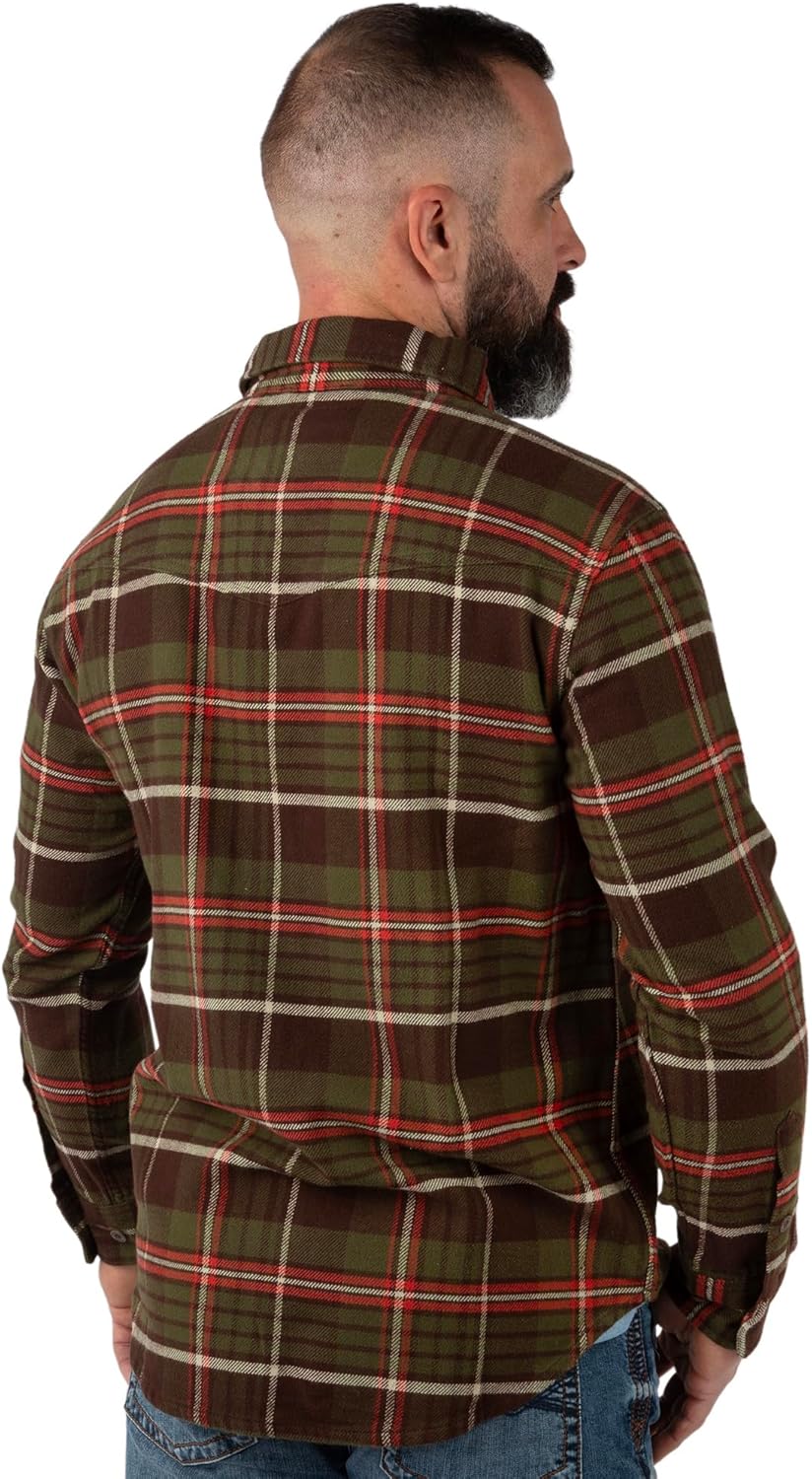 Field & Stream Mens Opening Day Flannel Shirt - Image 3