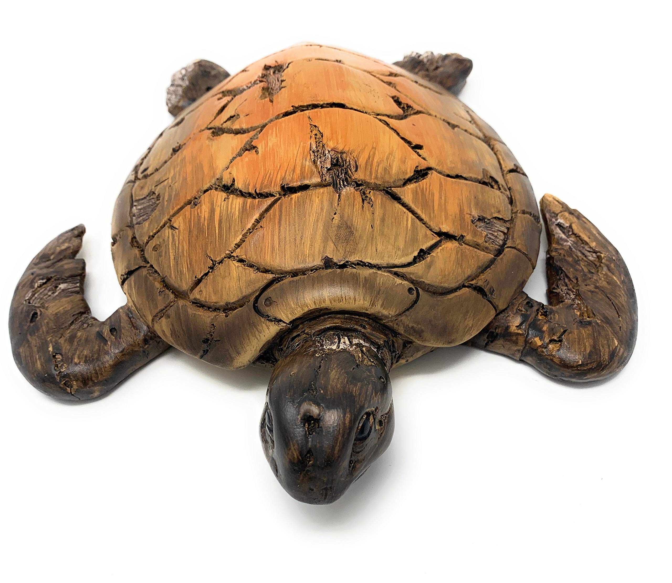 Globe Imports Loggerhead Sea Turtle Resin Statue - Amazon.com