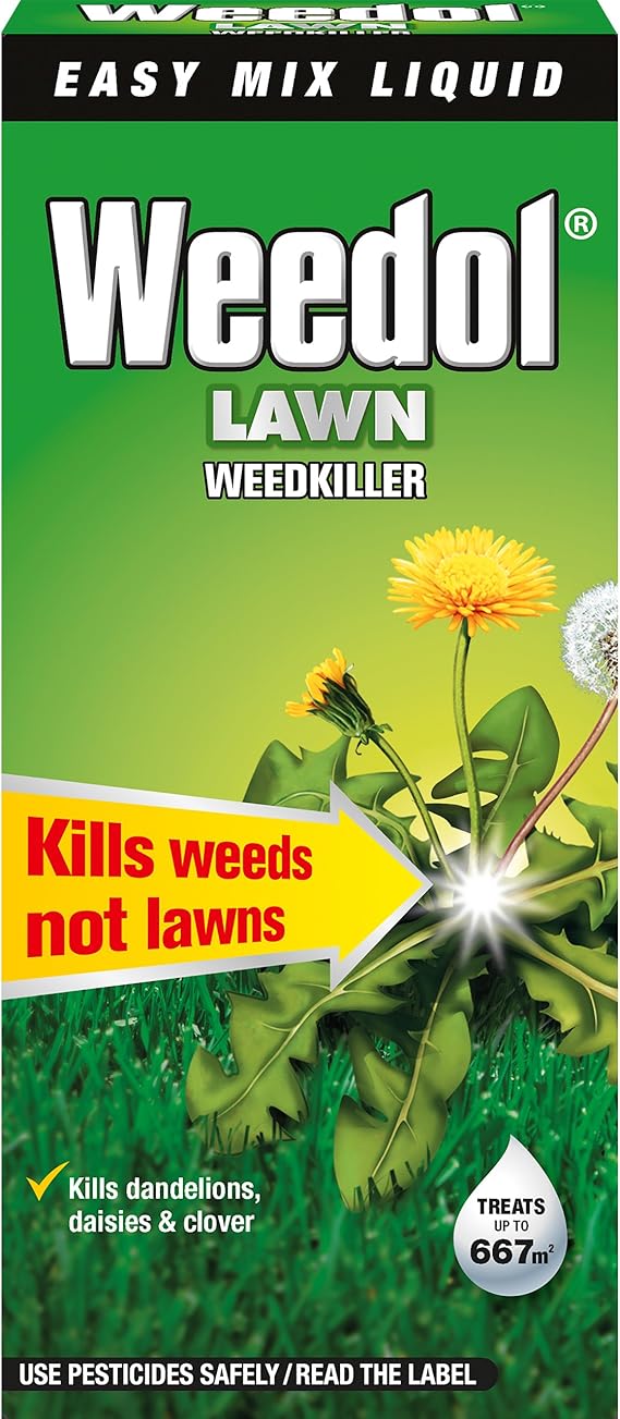 Weedol 1 litre Lawn Weed Killer Concentrate Liquid Amazon.co.uk Garden
