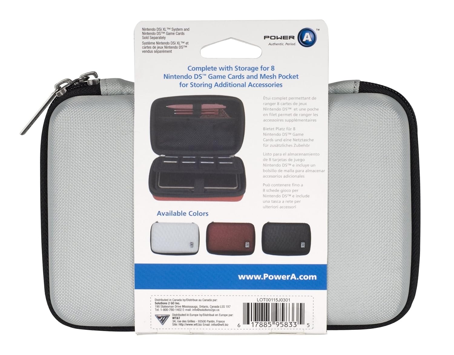 DSi XL Ultimate Travel Case - Silver