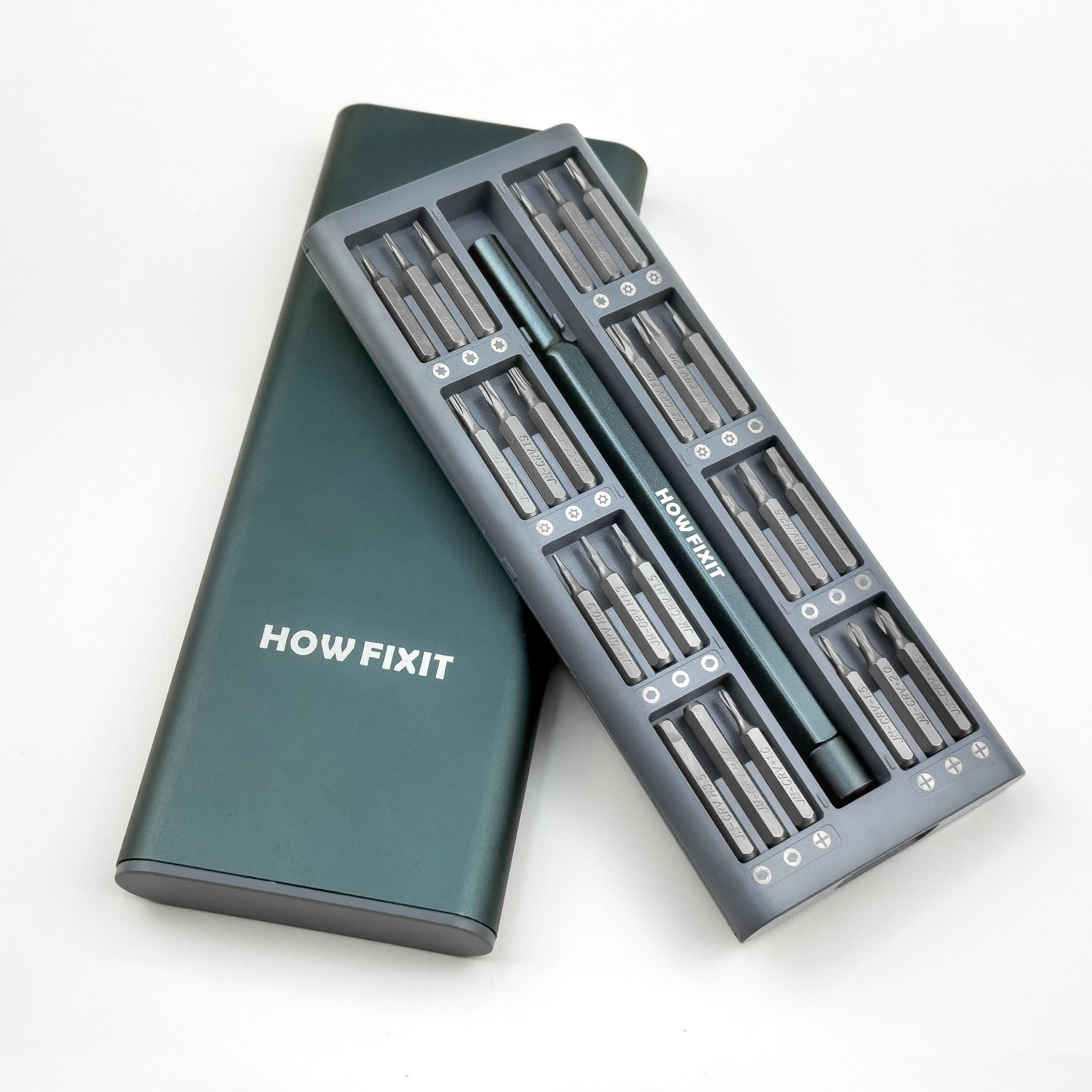 HowFixit PRO 48 bit Screwdriver Set for Repair Electronics, Smartphone, iPhone, Laptop, Macbook, PC, Game Console, Camera, Tablet, Watch etc