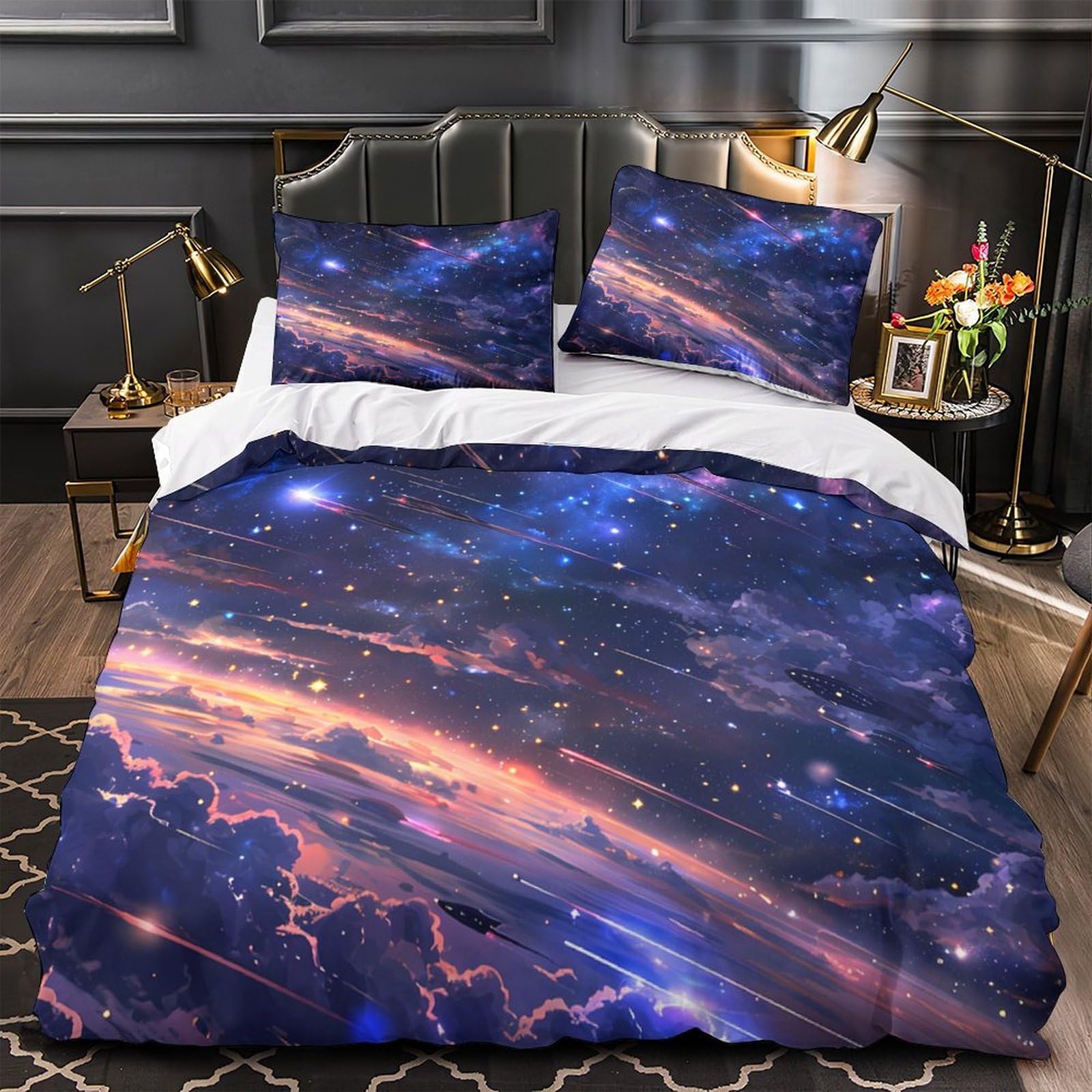 Parure de lit starry night fantasy pour créer un cocon d'évasion ado