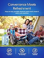 Vista 4 de Brio Bomba de agua potable manual universal (verde)