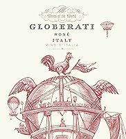 Vista 2 de Globerati, Vino Rosado, Botella de 750 mL