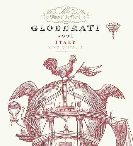 Miniatura 2 de Globerati, Vino Rosado, Botella de 25.4 fl oz