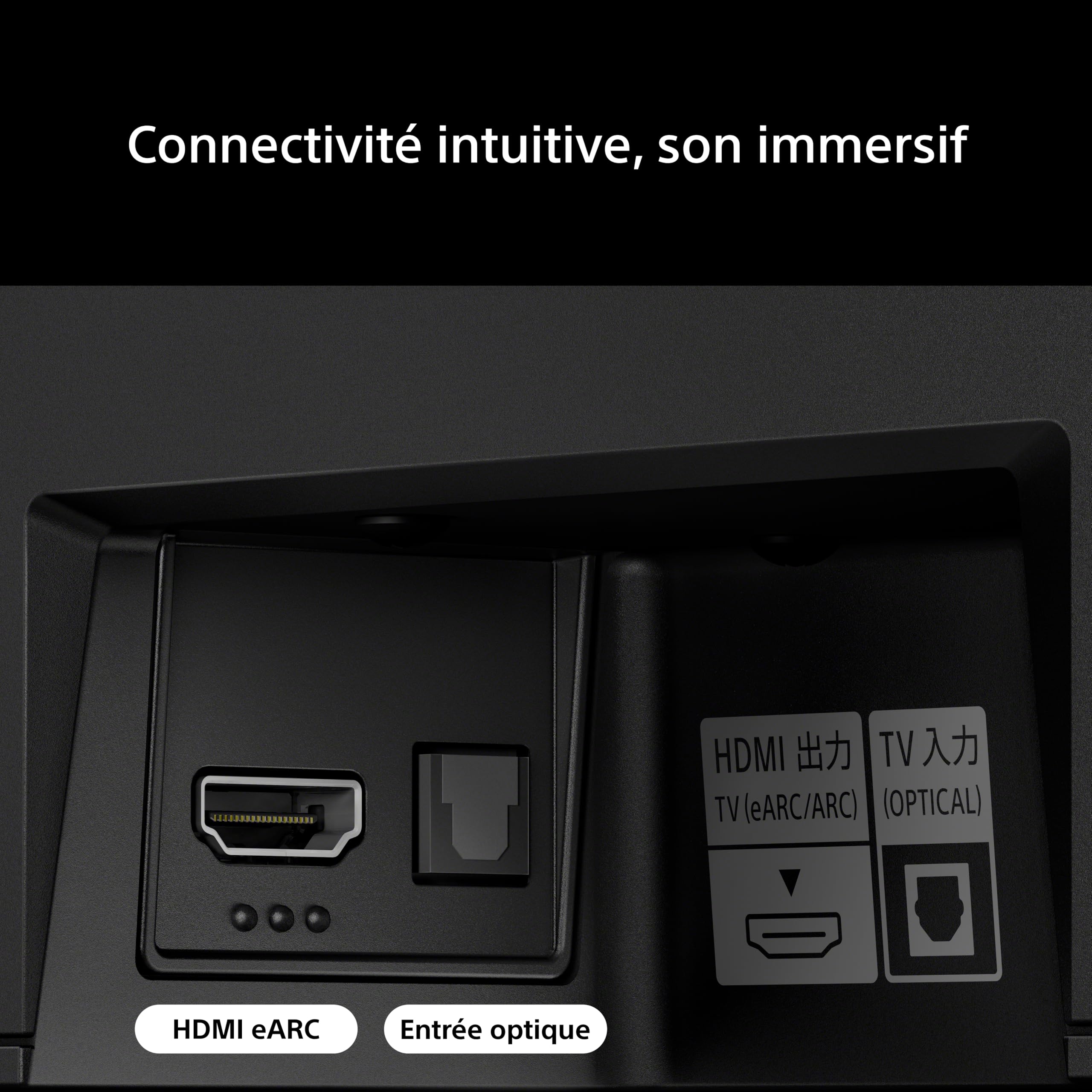 Sony BRAVIA Theatre Bar 5 Barre de Son 3.1 canaux Dolby Atmos DTS:X Bluetooth