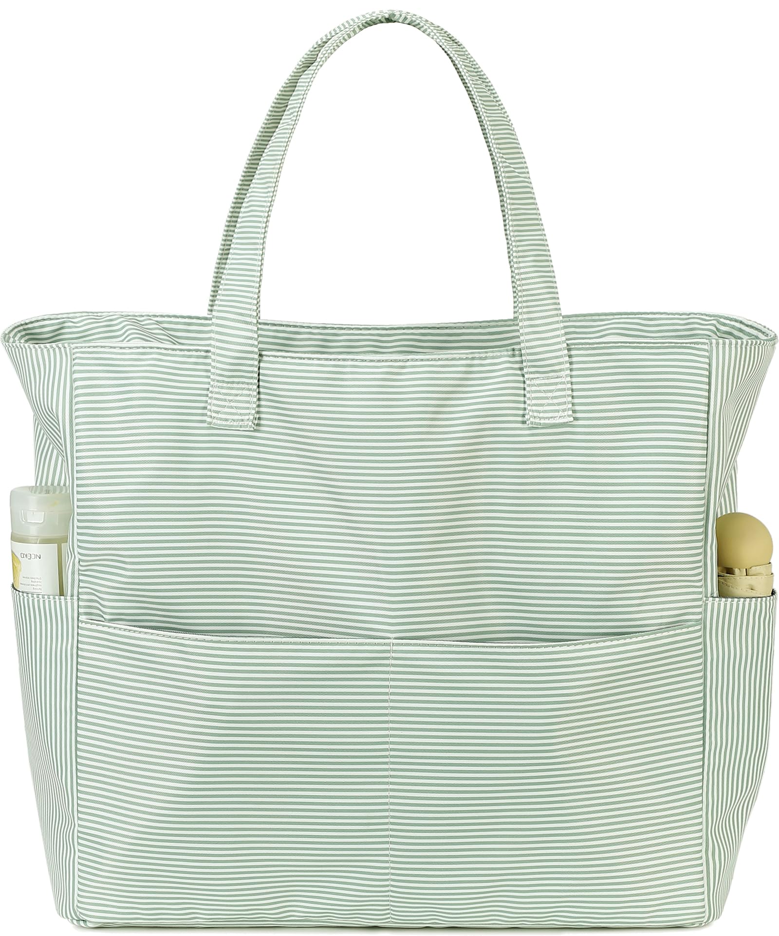 Bluboon Beach Bags for Women, Large Waterproof Tote Bag With Wet Compartment for Pool Weekender Travel Gym